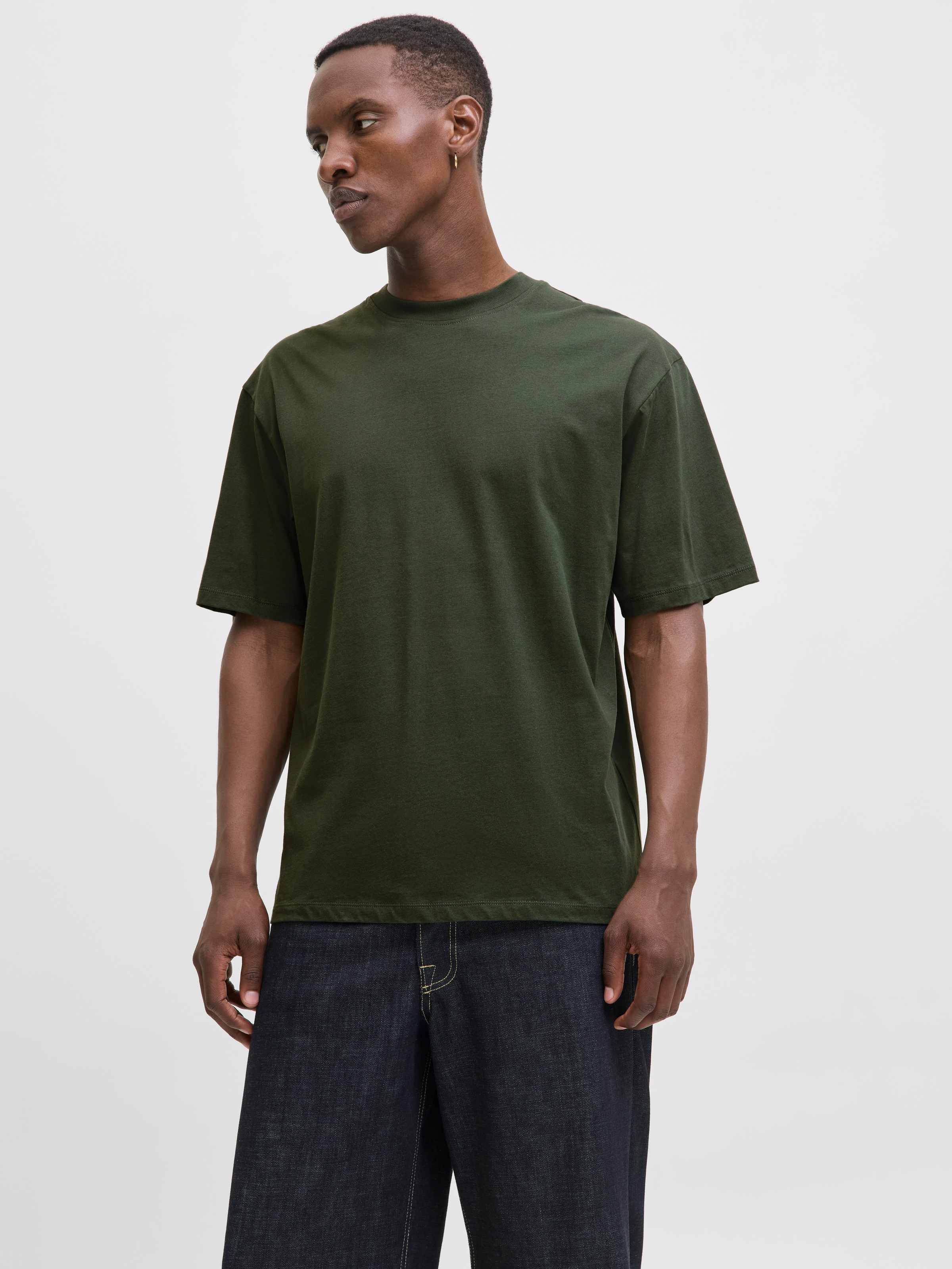 Jack & Jones Oversize-Shirt "JJEBRADLEY TEE SS O-NECK NOOS", mit Rundhalsau günstig online kaufen