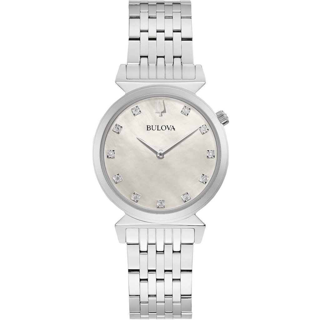 Bulova Quarzuhr »96P216«, Armbanduhr, Damenuhr