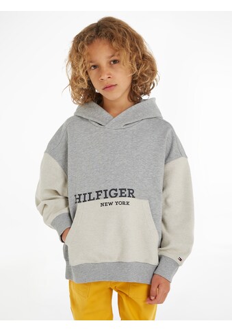 TOMMY HILFIGER Sportinis megztinis su gobtuvu »HILFIG...