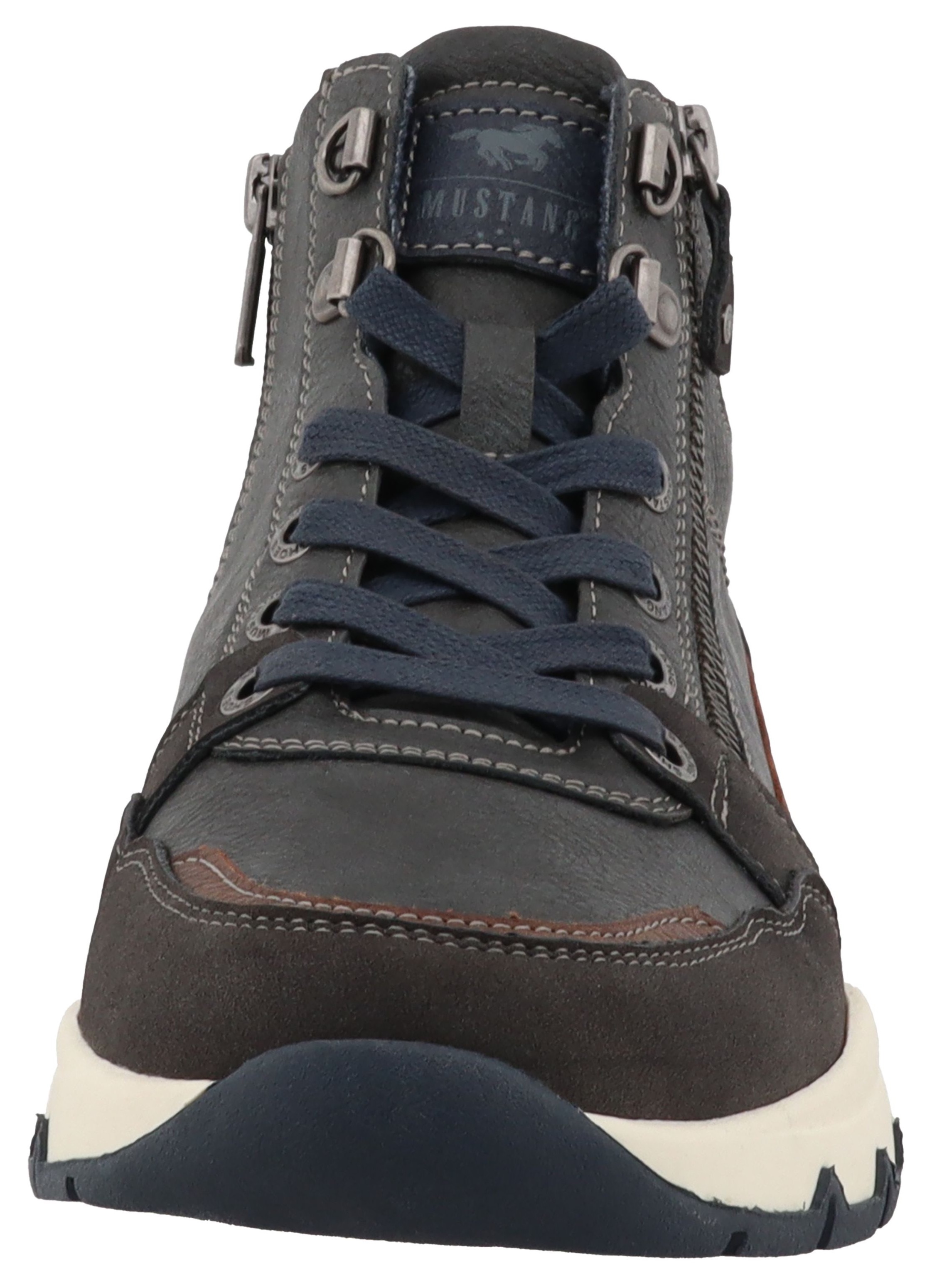 Mustang Mart High Top Sneaker Dark Gray 44 3