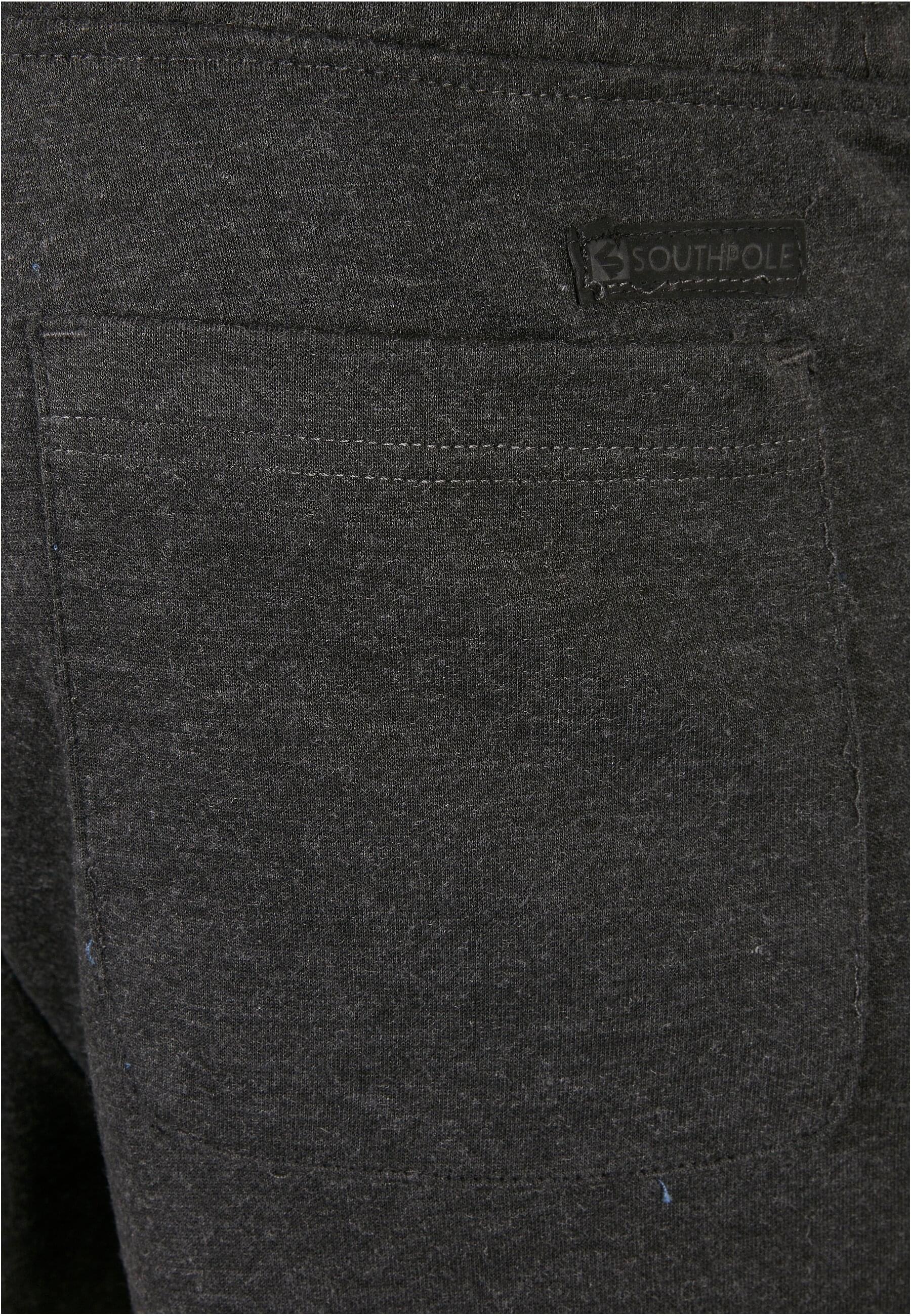 Southpole Stoffhose »Southpole Herren Side Zipper Tech Fleece Jogger«, (1 tlg.)
