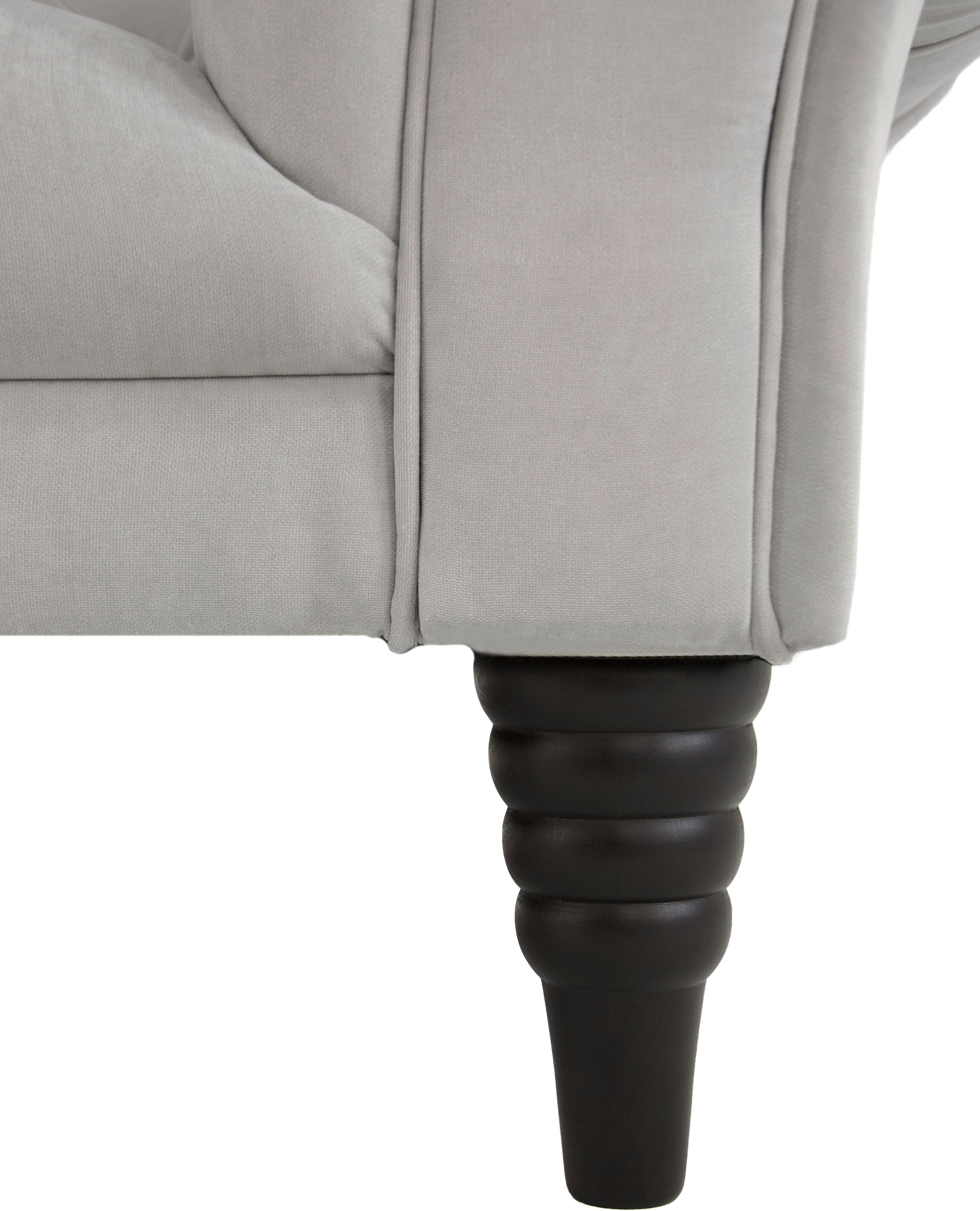 Home affaire 3-Sitzer »Chester«, mit Knopfheftung in Recamieren-Optik