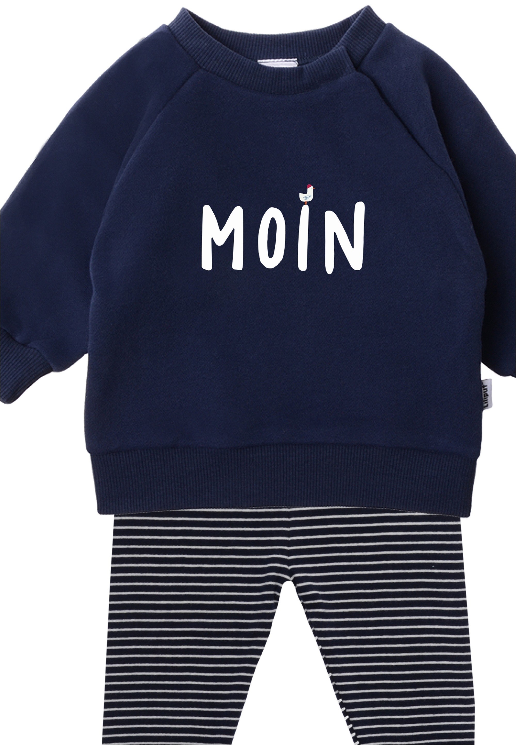 Liliput Sweatanzug »Moin«, (2 tlg.), bestehend aus Sweatshirt und Leggings