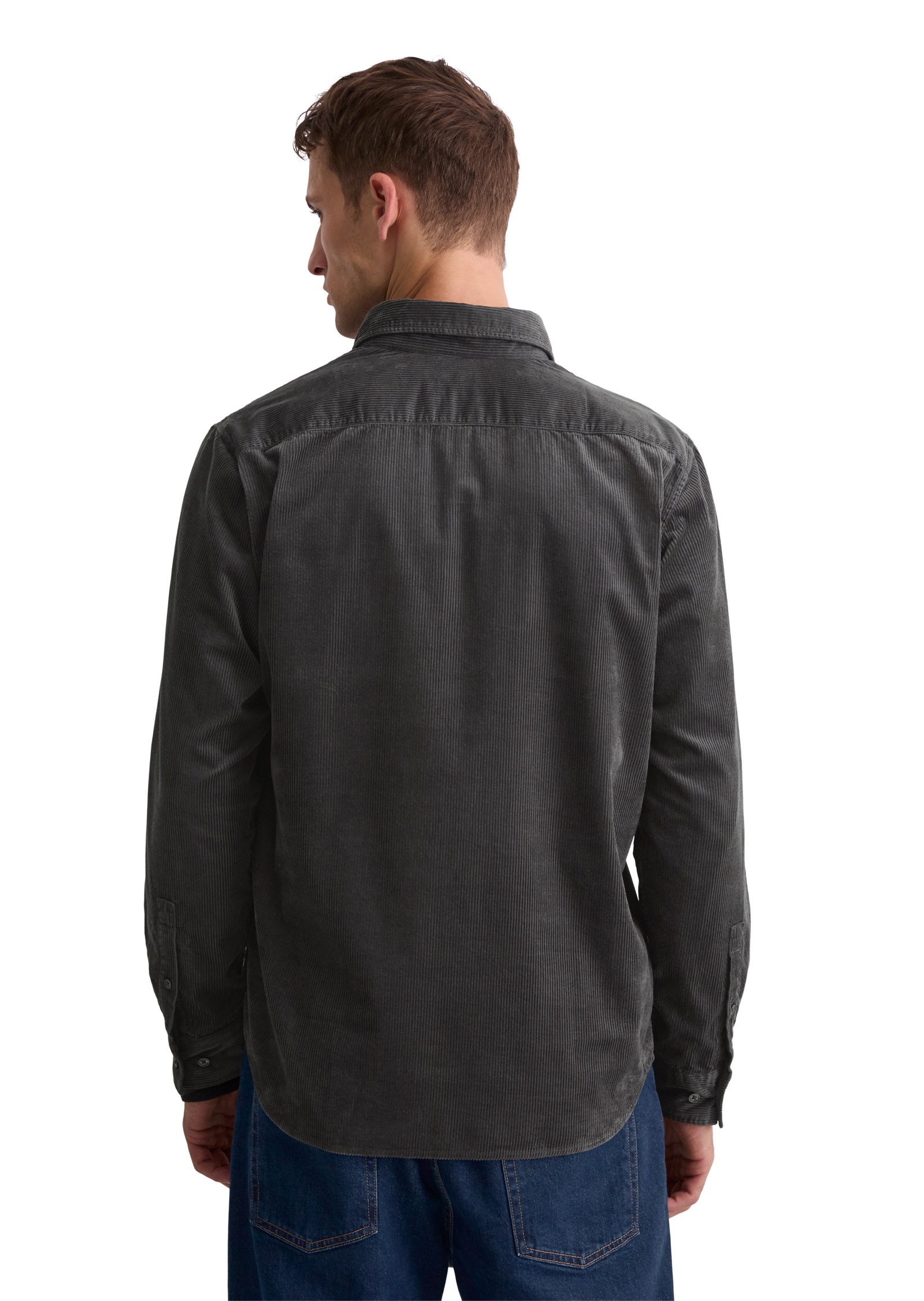 Thumbnail - Marc OPolo Langarmhemd "mit Button-Down-Kragen"