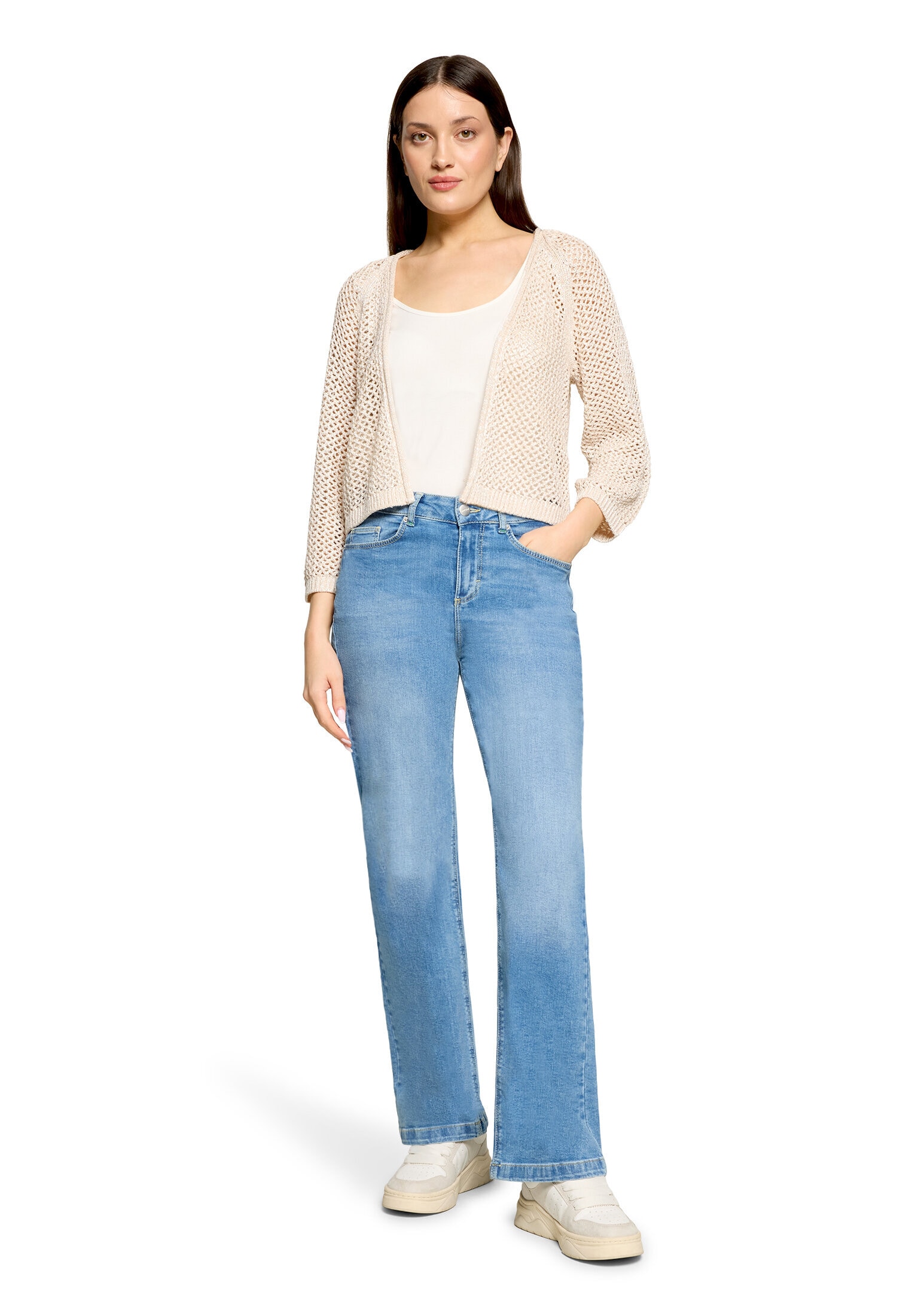 Cartoon Strickjacke »Damen mit Glanzeffekt« 1 tlg.