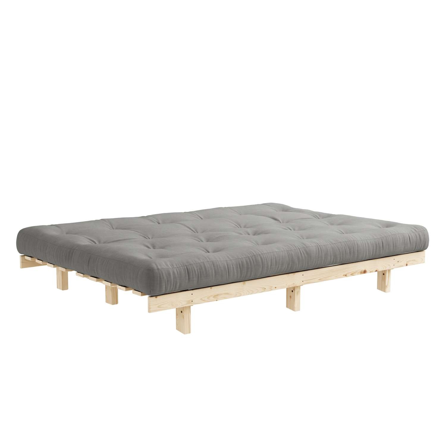 Karup Design Schlafsofa »Lean 200 Schlafsofa, Gästebett, Sofa mit Futonmatratze«, (2 St.), Inkl. Futonmatratze, Liegefläche 130x200 cm, FSC® zertifizierte Kiefer