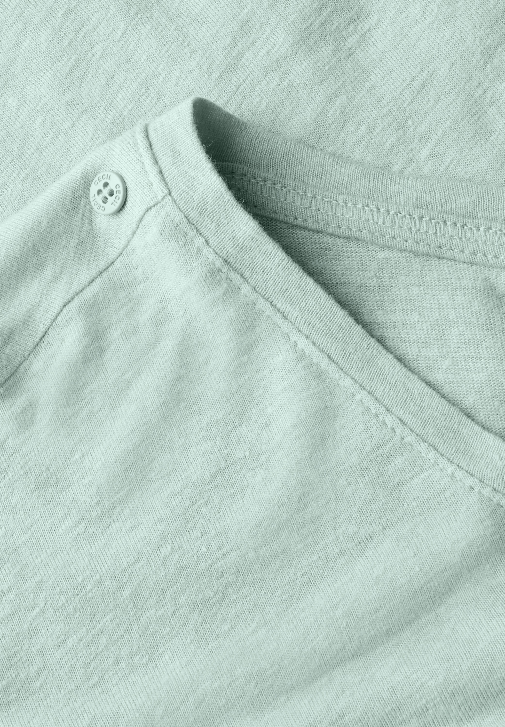 Cecil T-Shirt, mit Elastiksaum