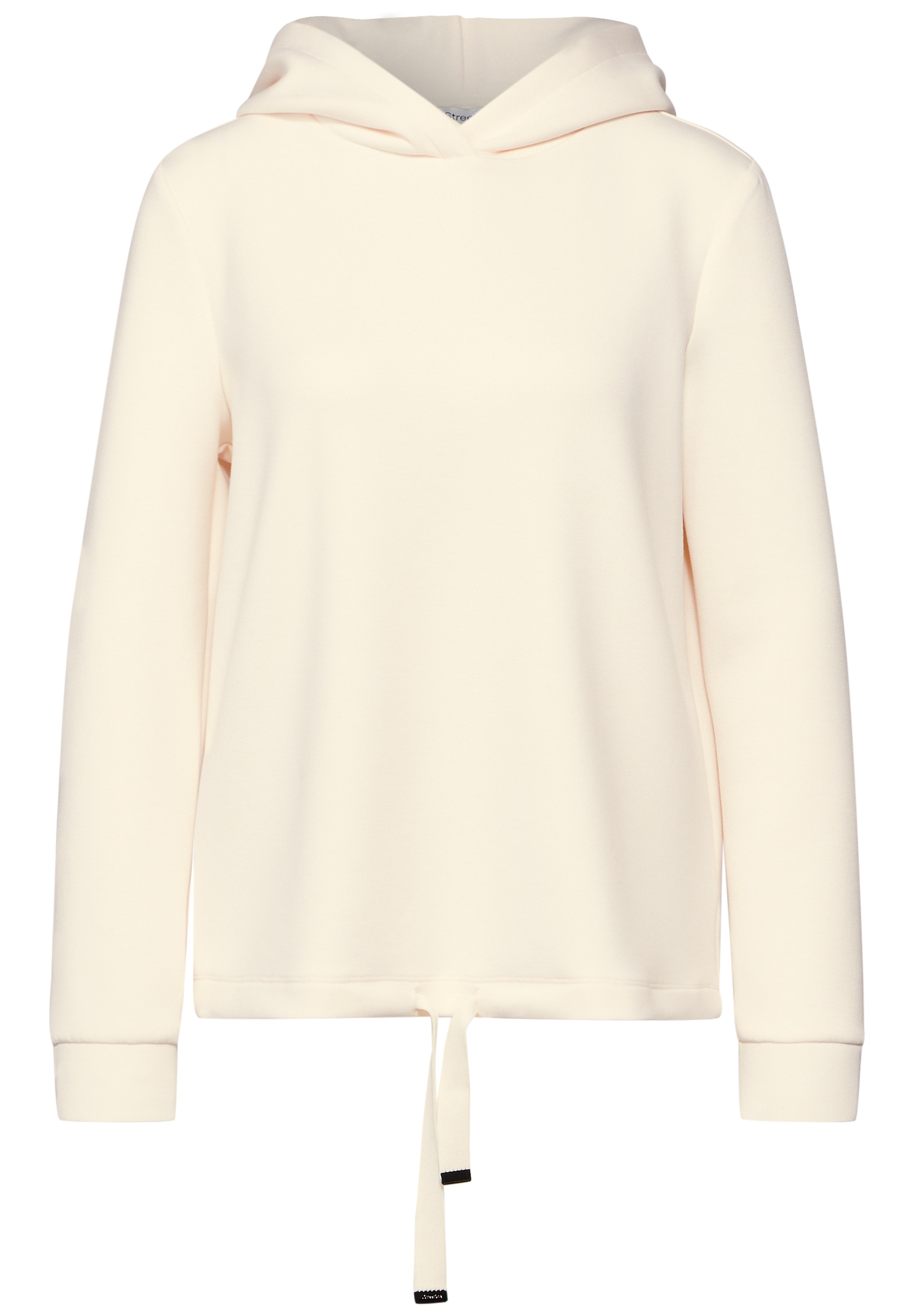STREET ONE Hoodie, mit elastischem Materialmix
