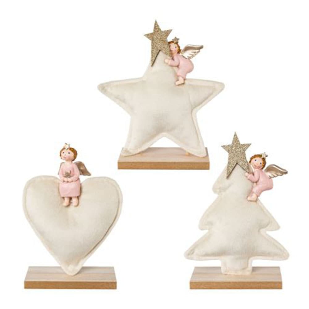 Creativ home Dekofigur "Stern/Herz/Baum" günstig online kaufen