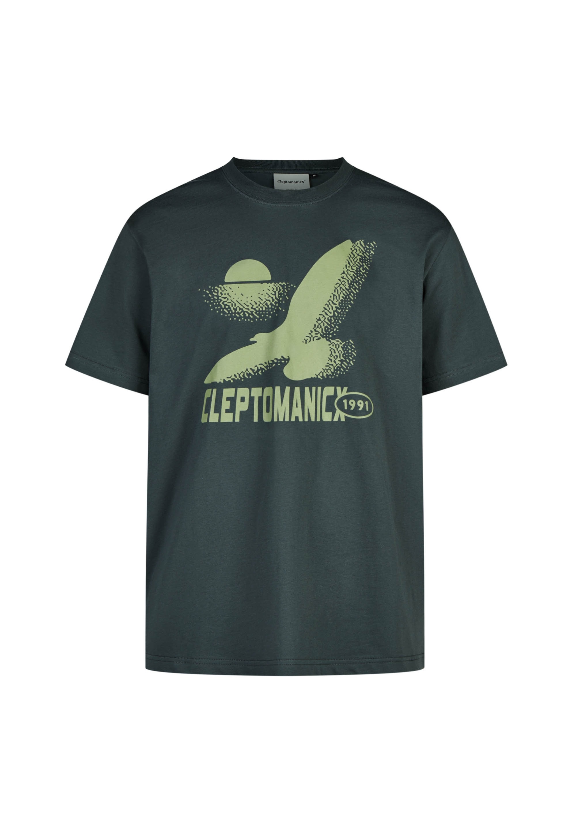 Cleptomanicx T-Shirt »Always the Sun..« mit großflächigem Frontprint