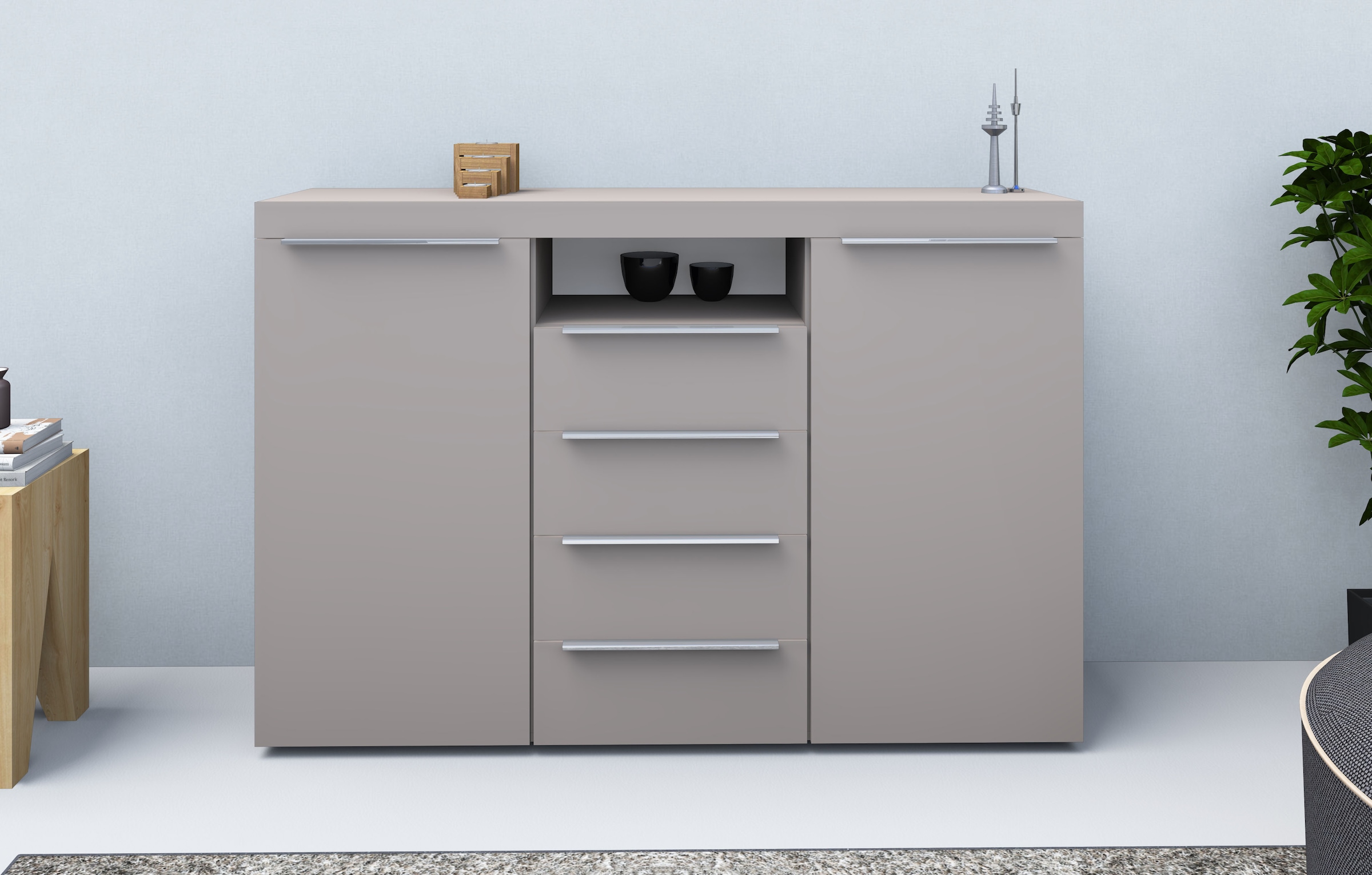 borchardt Möbel Highboard »Durban«, Breite 139 cm