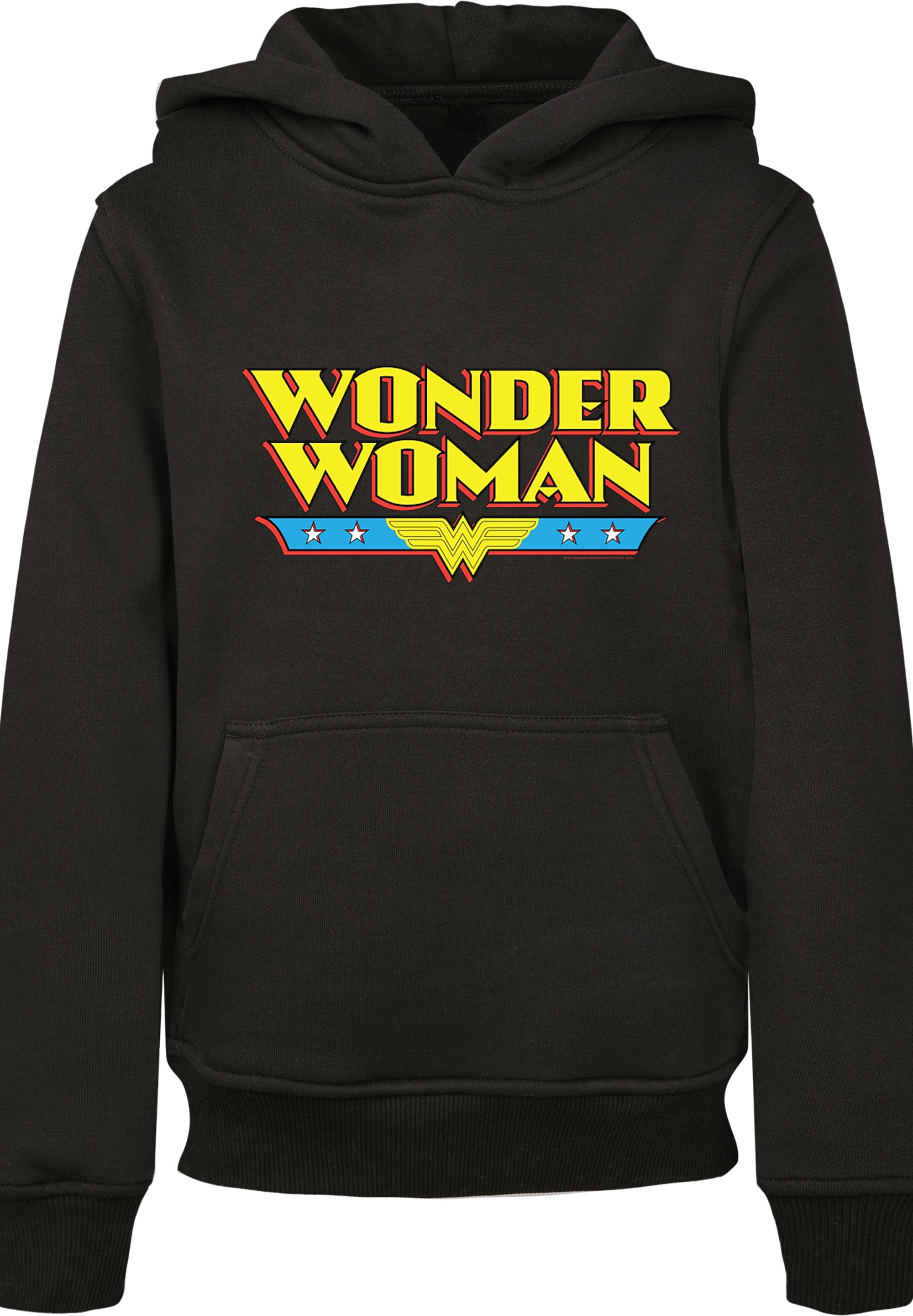 F4NT4STIC Sweatshirt »Hoodie DC Comics Wonder Woman Classic Logo«, Unisex Kinder,Premium Merch,Jungen,Mädchen,Bedruckt