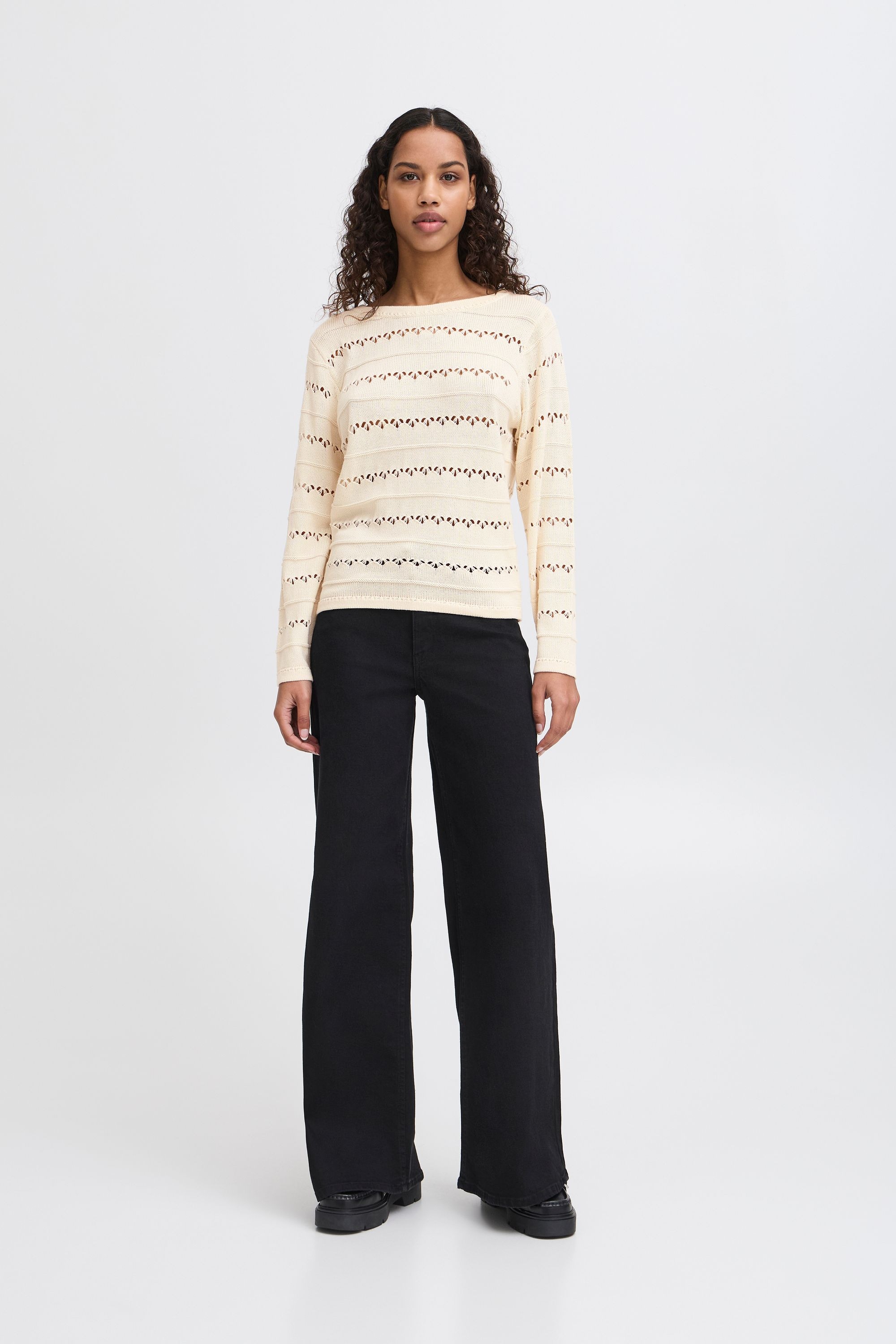 Ichi Strickpullover »Strickpullover IHLALUHA«