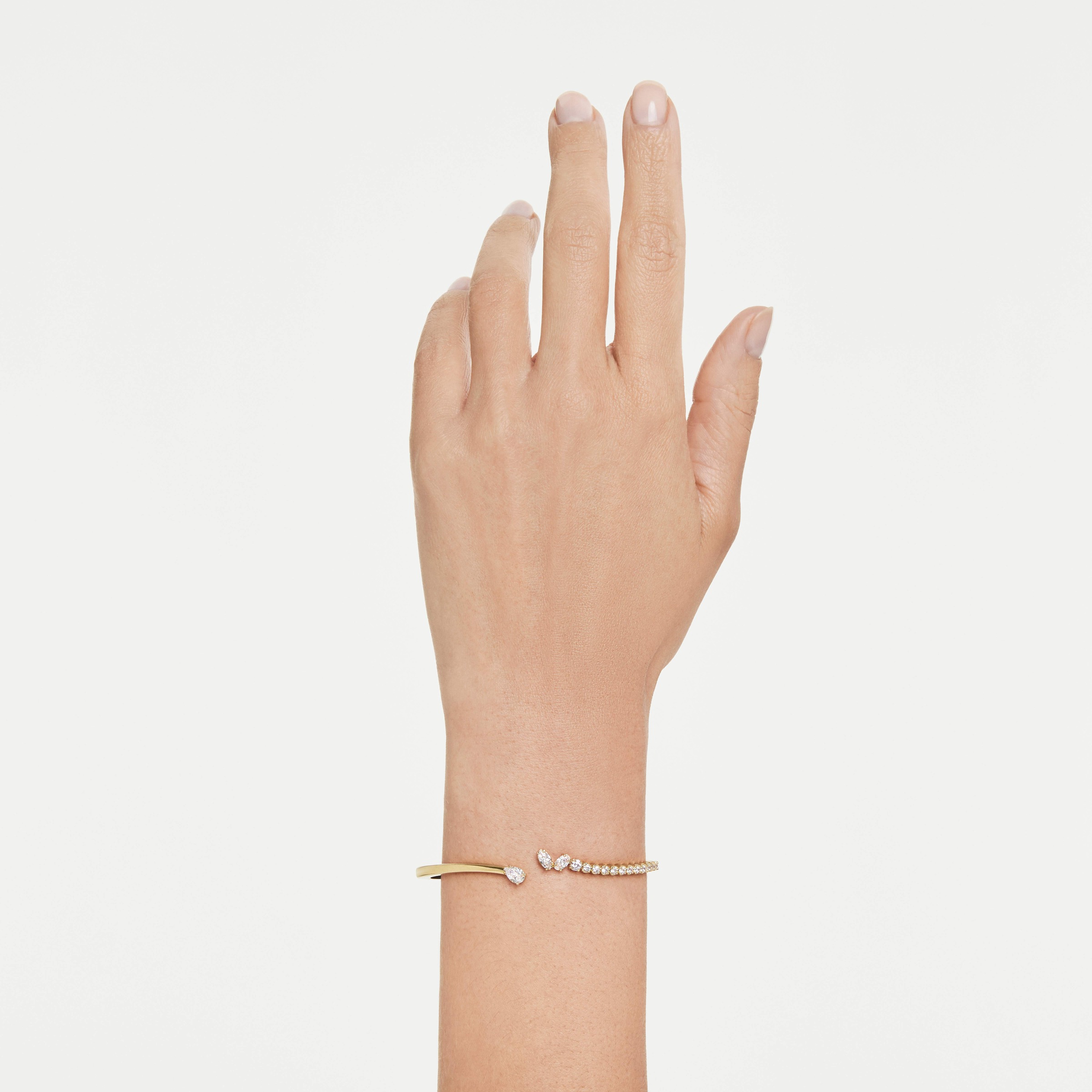 Swarovski Armspange »Schmuck Geschenk MESMERA Armreif« mit Swarovski® Kristall, Zirkonia (synth.)