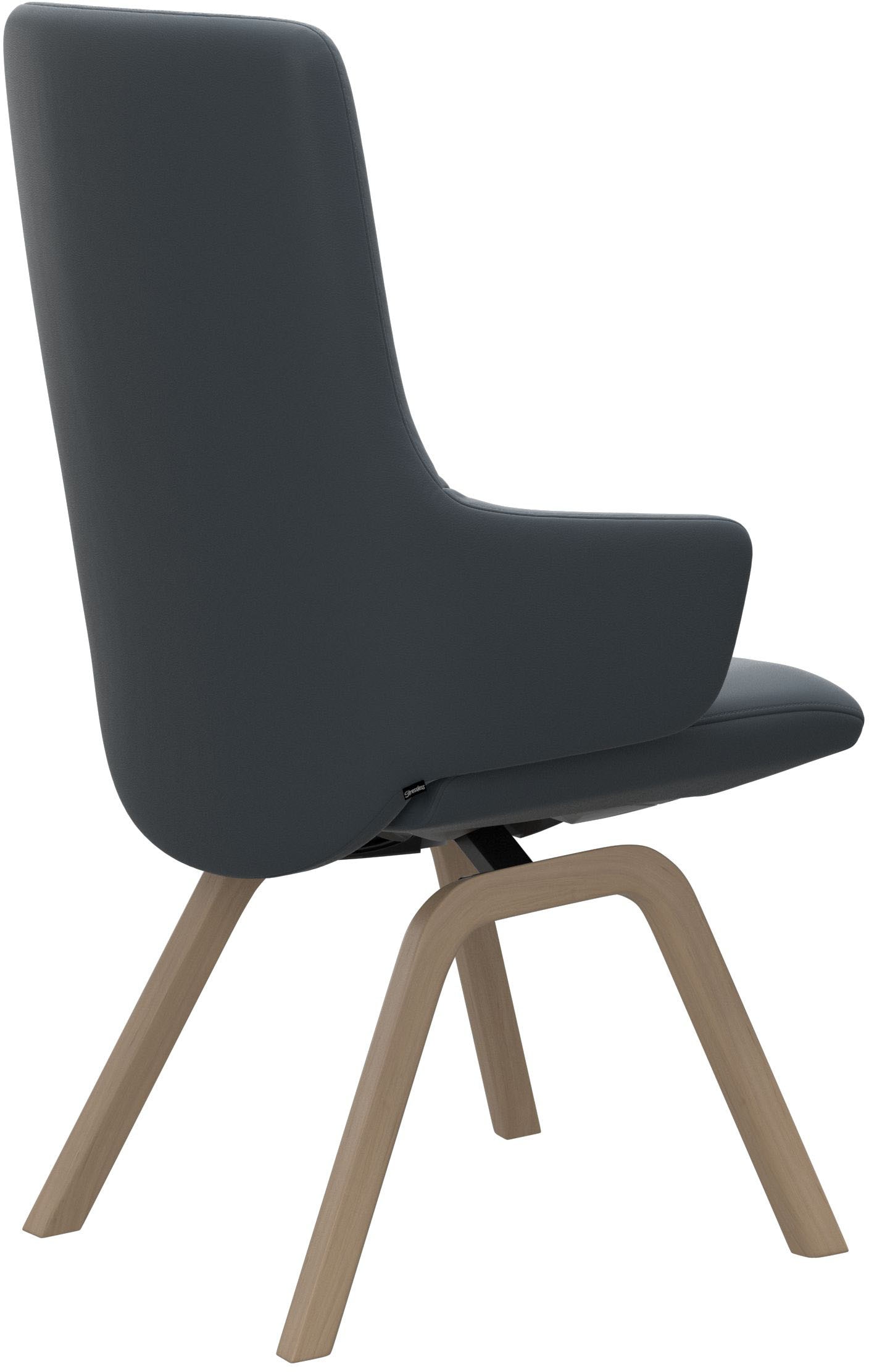 Stressless® Polsterstuhl »Laurel«, Leder BATICK, High Back mit Armlehne, Größe L, schräggestellte Beine in Walnuss
