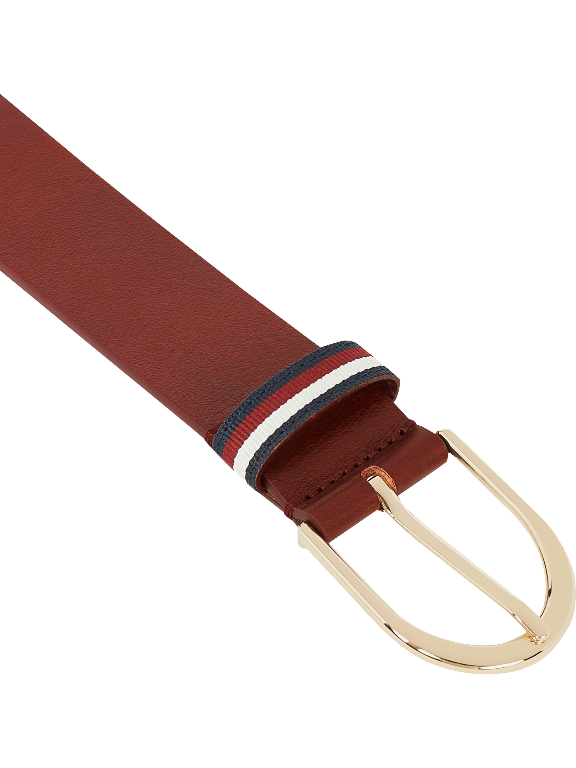 Tommy Hilfiger Ledergürtel »TH CORP CASUAL 3.5 cm breit« mit Logoprägung