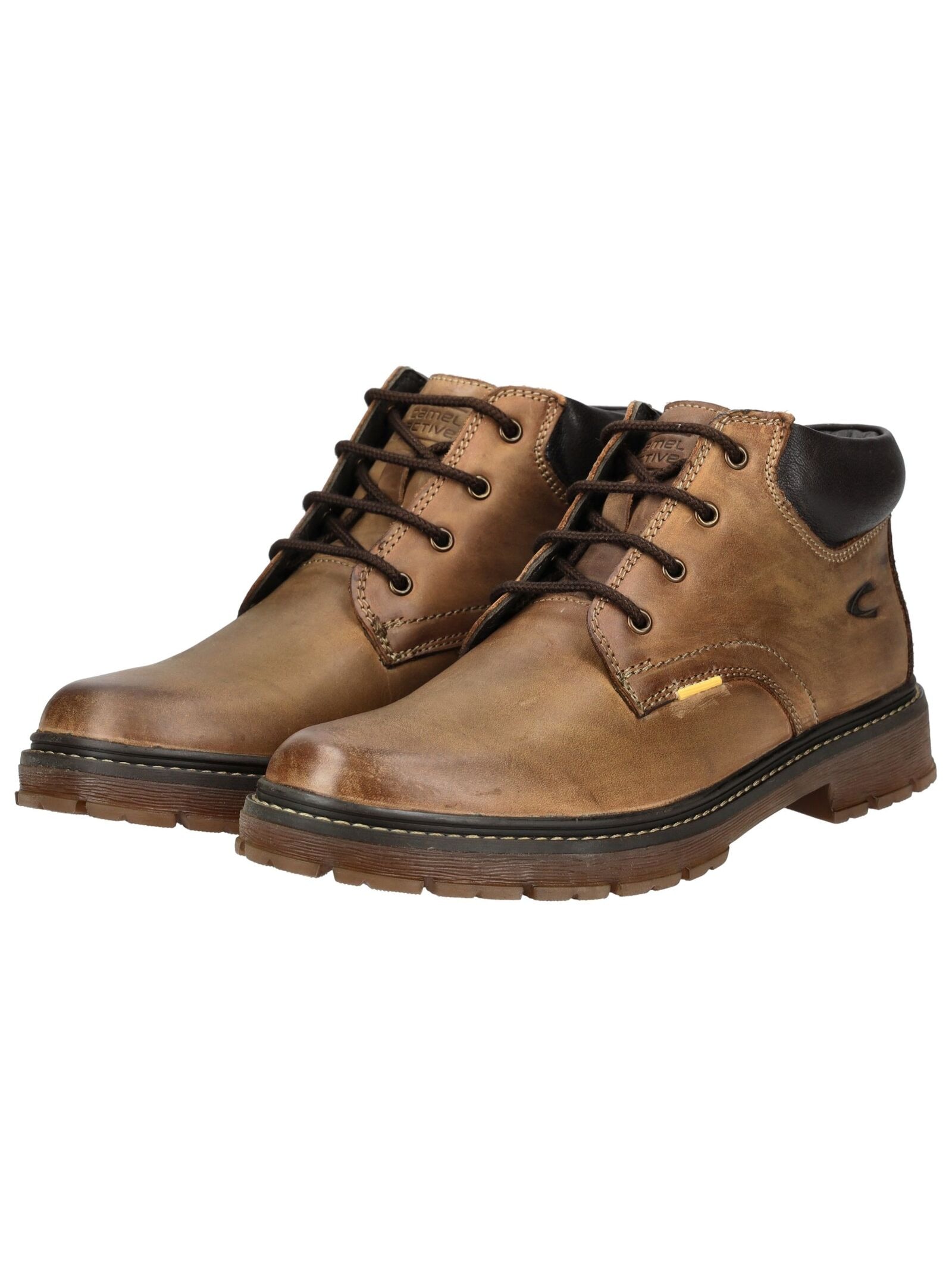 camel active Schnürstiefelette »camel active Stiefelette Leder«