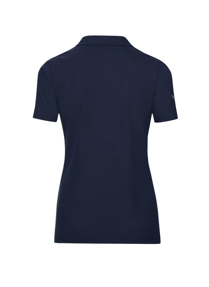 Trigema Poloshirt »TRIGEMA Poloshirt aus Baumwolle mit Kristallsteinen«, (1 tlg.)