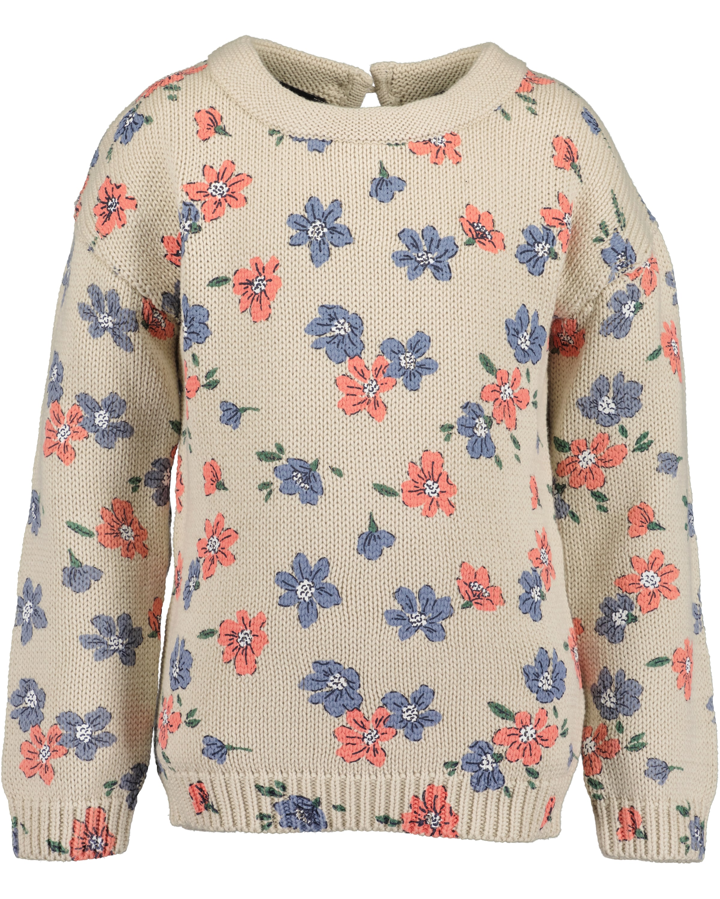 BLUE SEVEN Jungen Strickpullover, weiß, Gr. 92, bedruckt, Strick, Obermaterial: 100% Baumwolle, Pullover