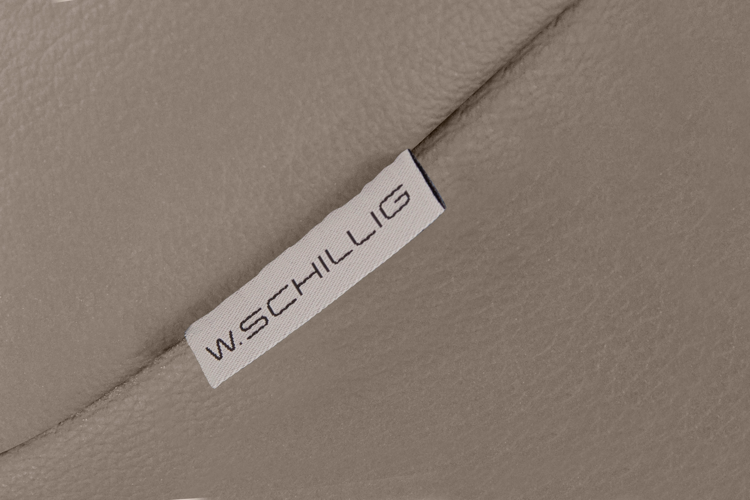 W.SCHILLIG Armlehnstuhl »jakob«, Longlife Xtra-Leder Z59, mit Drahtrohrgestell in Silber matt