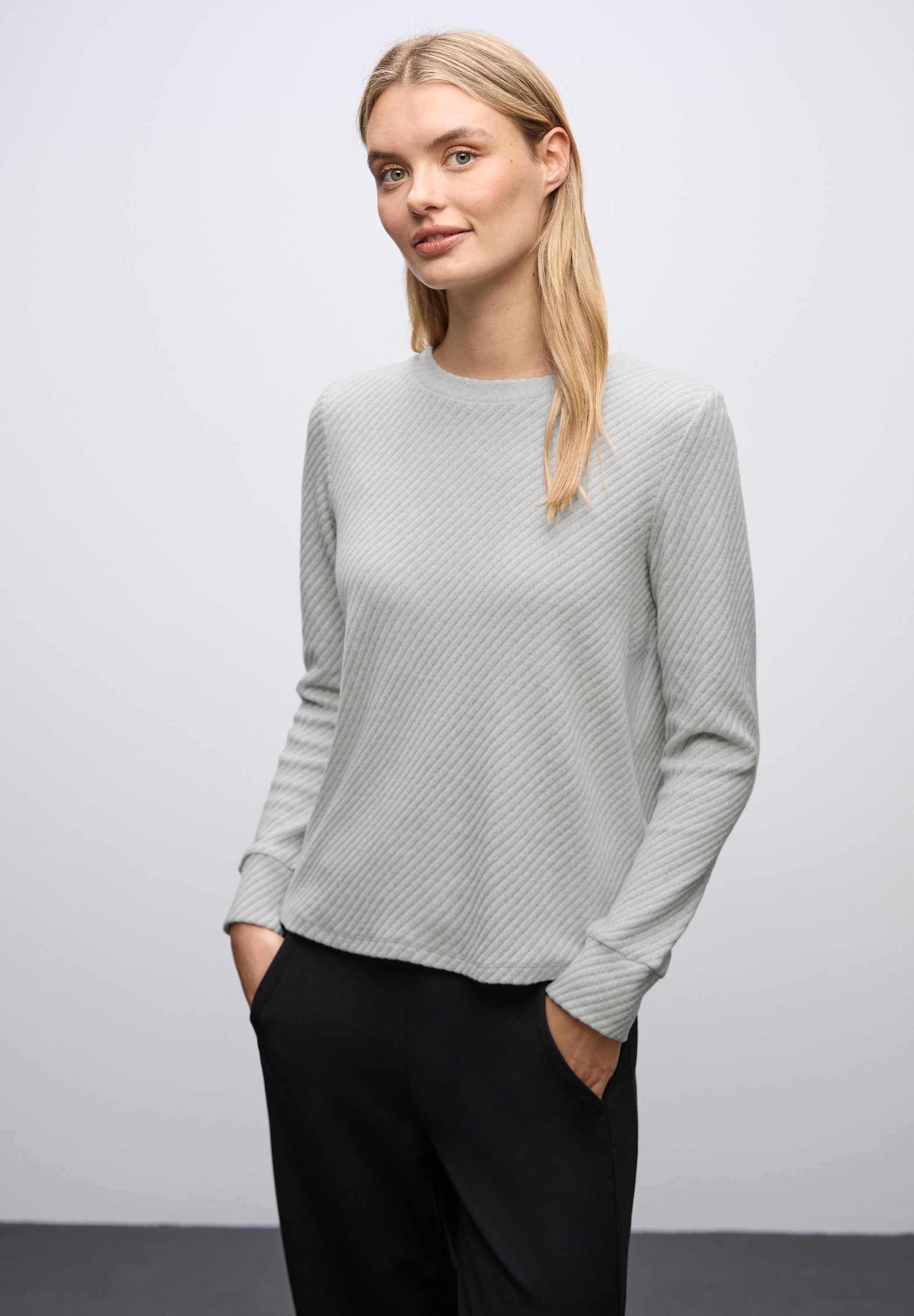 STREET ONE Langarmshirt soft und weich günstig online kaufen