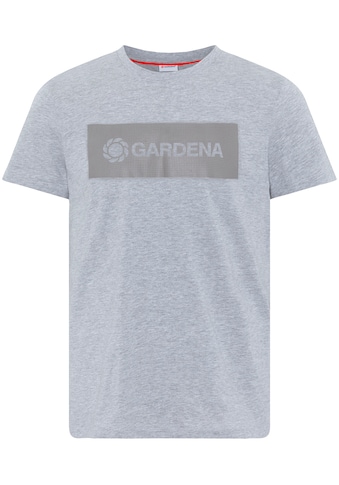 GARDENA T-Shirt »Vapor Blue Melange«, mit Gardena-Logodruck kaufen