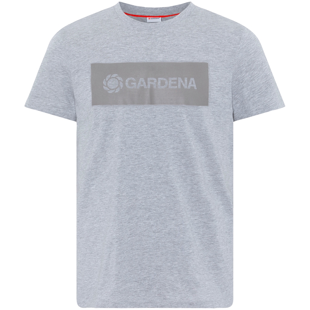 GARDENA T-Shirt »Vapor Blue Melange«