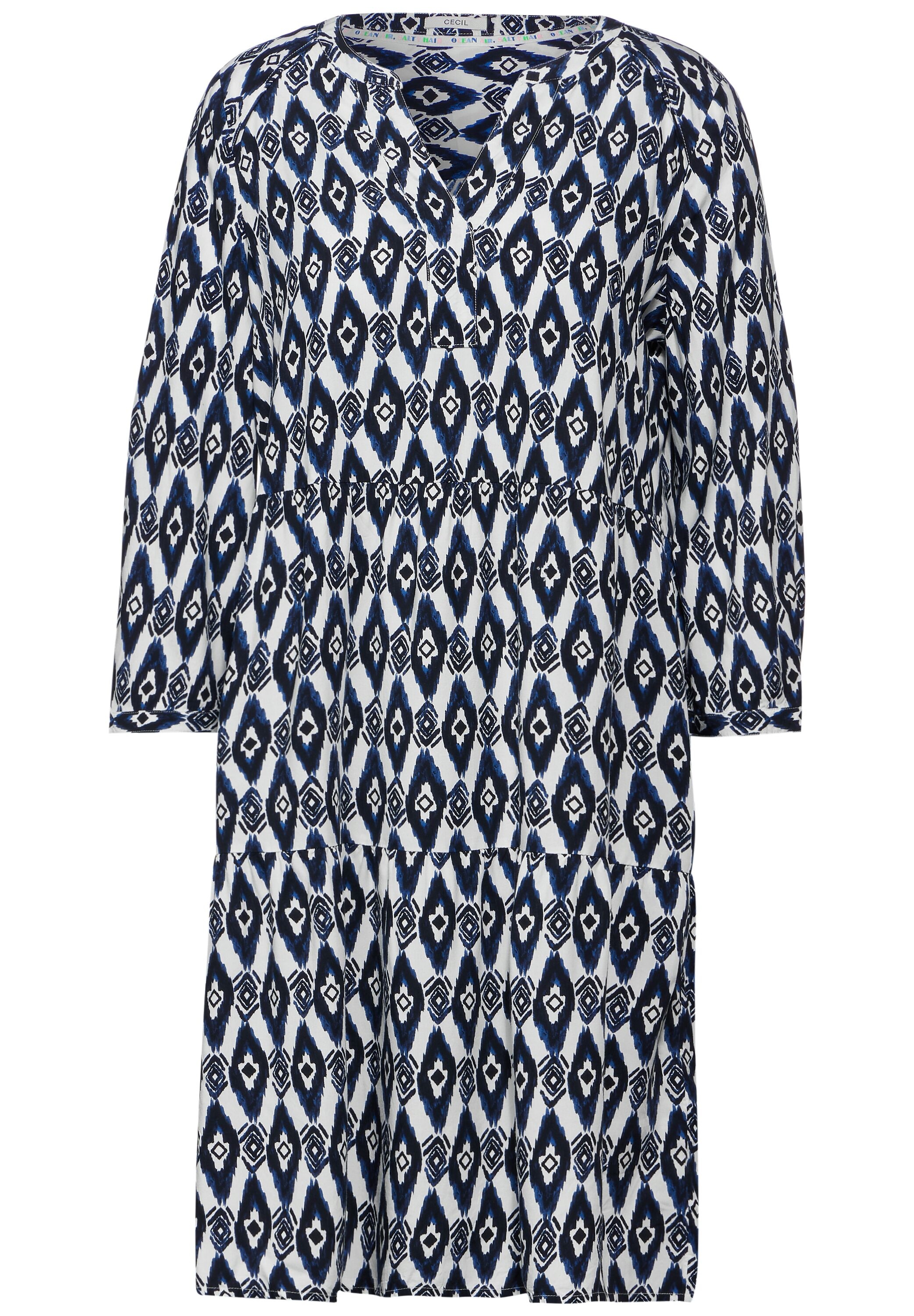 Thumbnail - Cecil Tunikakleid Ohne Taschen knielang