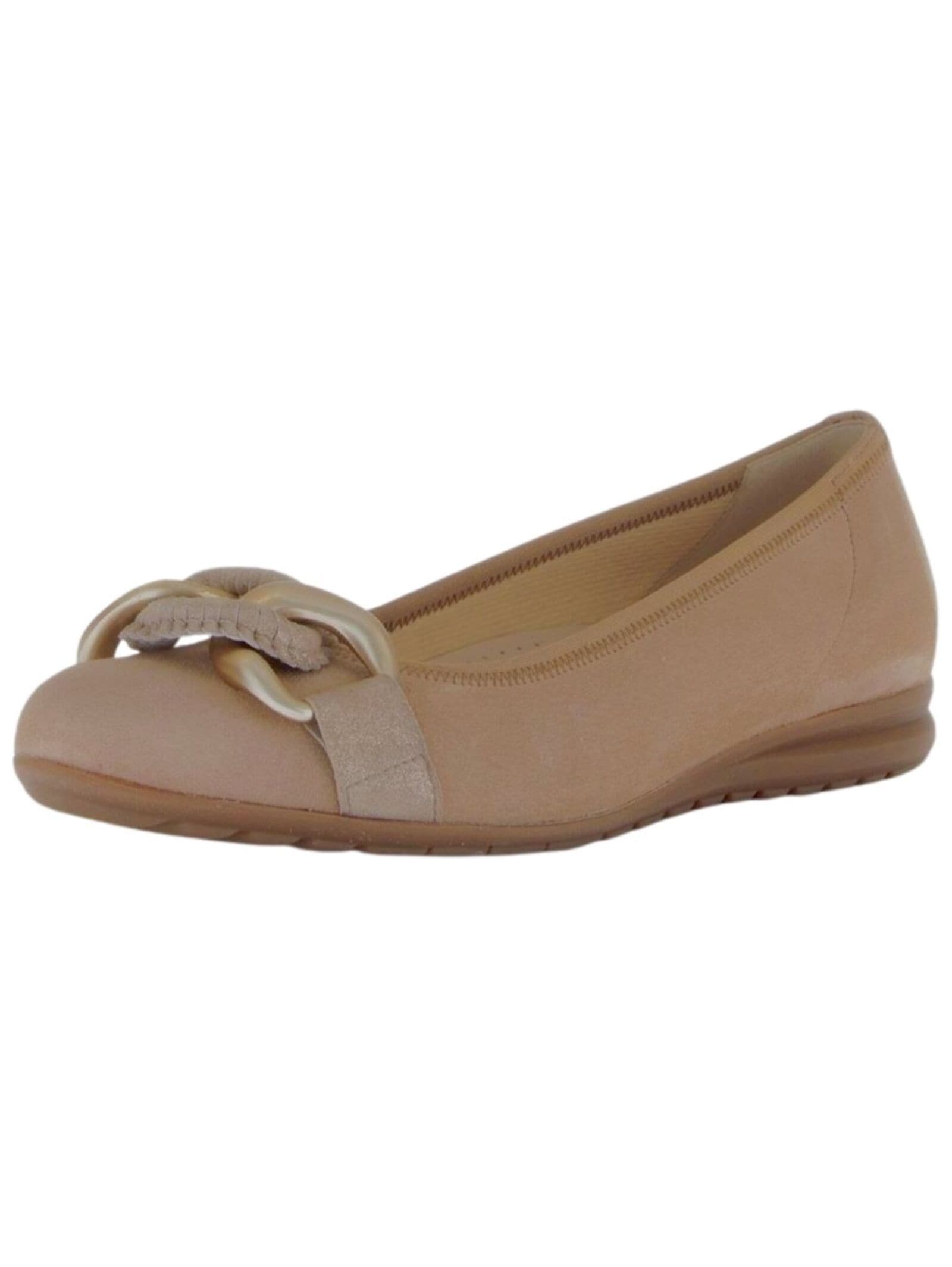 Gabor Comfort Ballerina "Gabor Comfort Ballerinas Veloursleder" günstig online kaufen