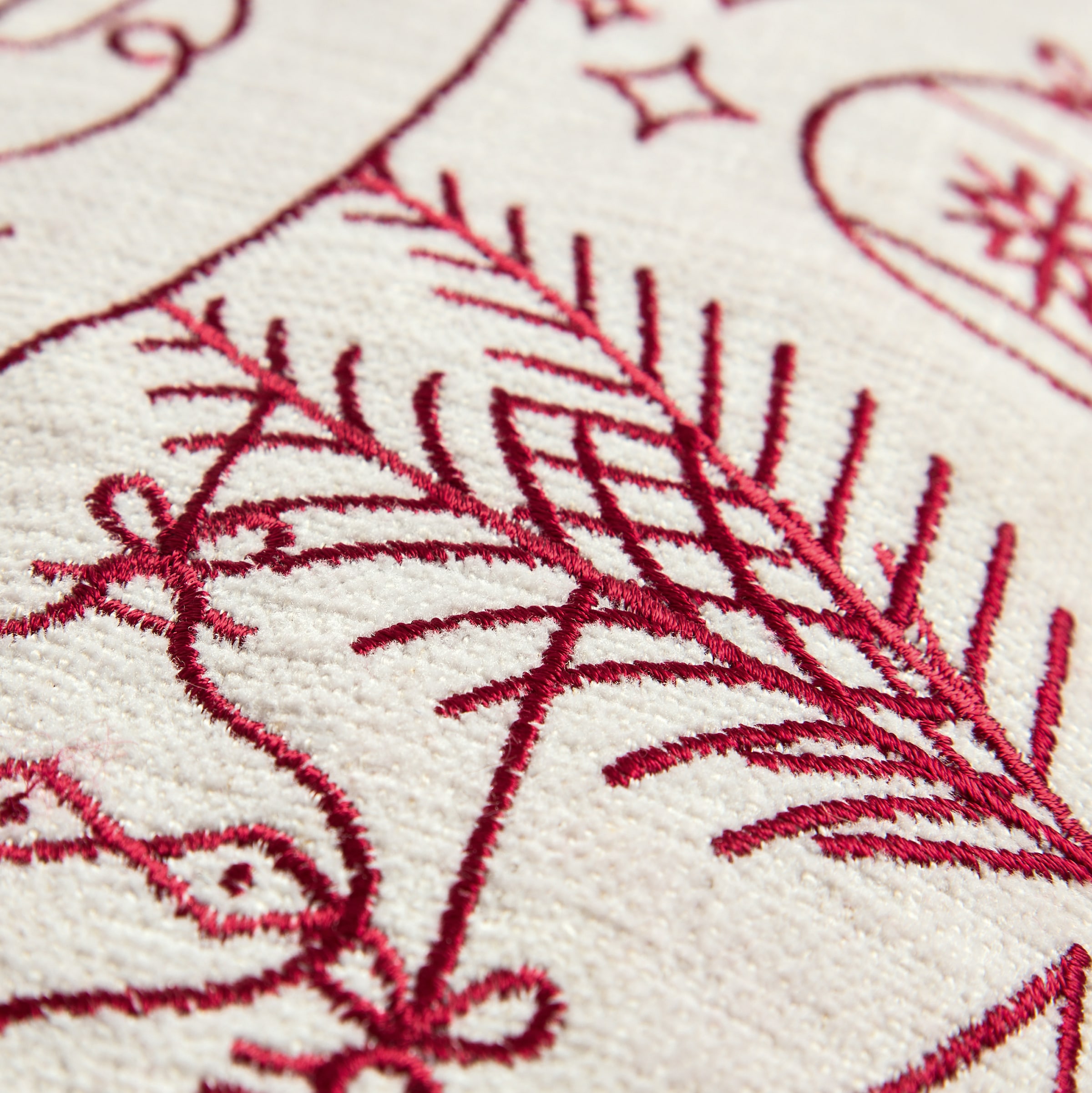 TOM TAILOR HOME Dekokissen »Christmas«, bestickt