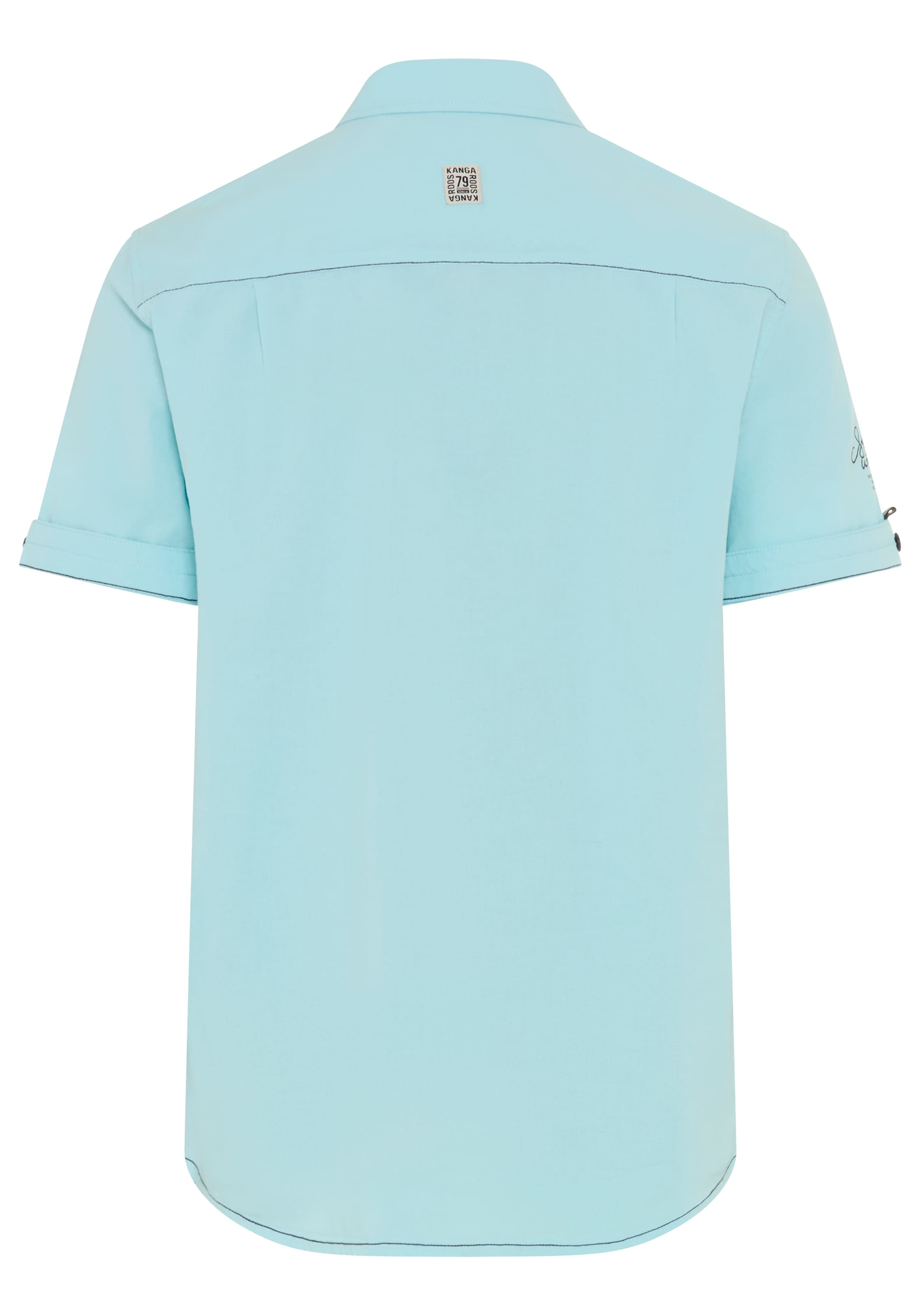 KangaROOS Kurzarmhemd Kurzarm, für Casualmode und Streetwear, aus Baumwolle