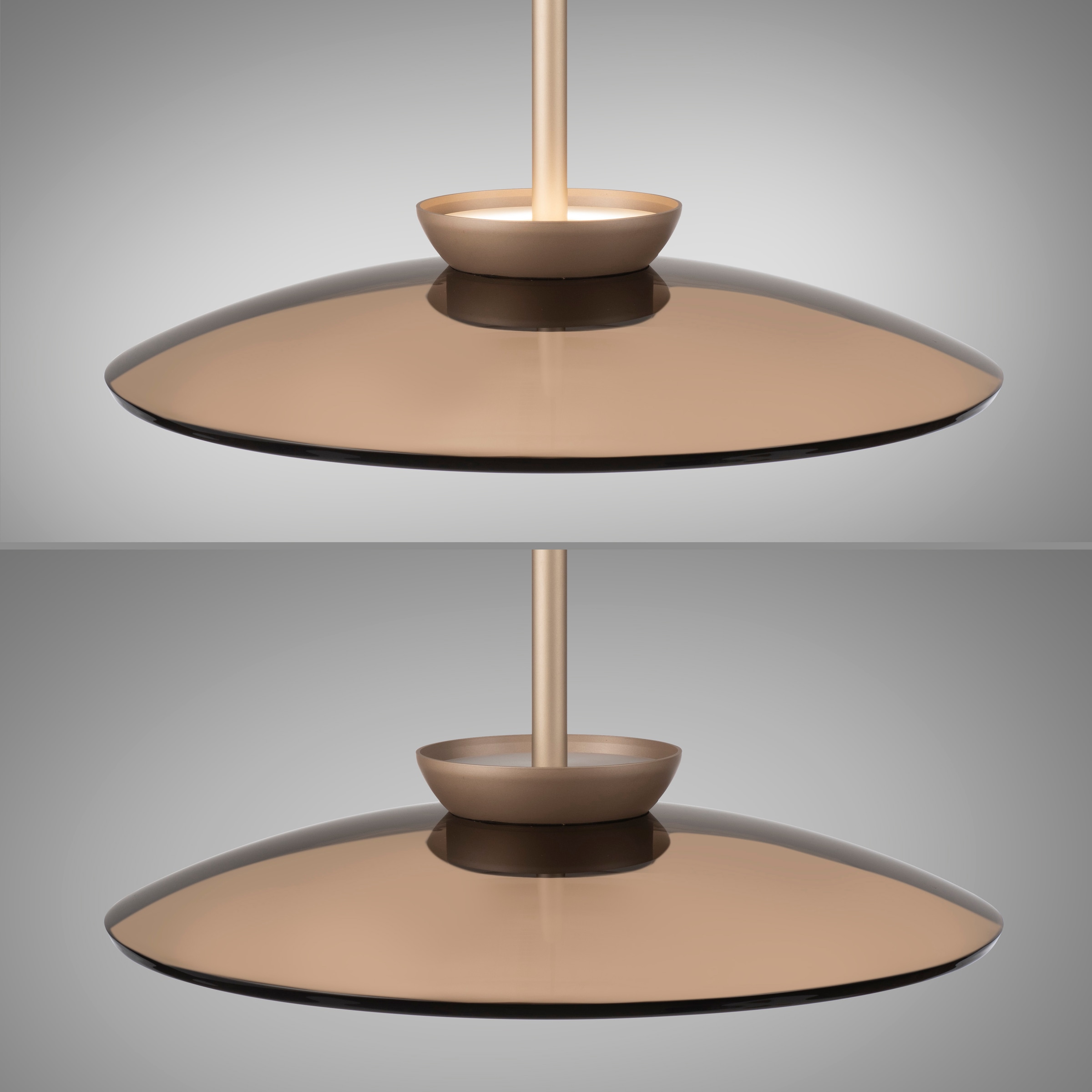 Neuhaus PURE LED Pendelleuchte »PURE E-Moon« LED-Board 1 Stk. warmweiß - kaltweiß e-LIFT® Funktion, CCT, dimmbar über Fernbedienung