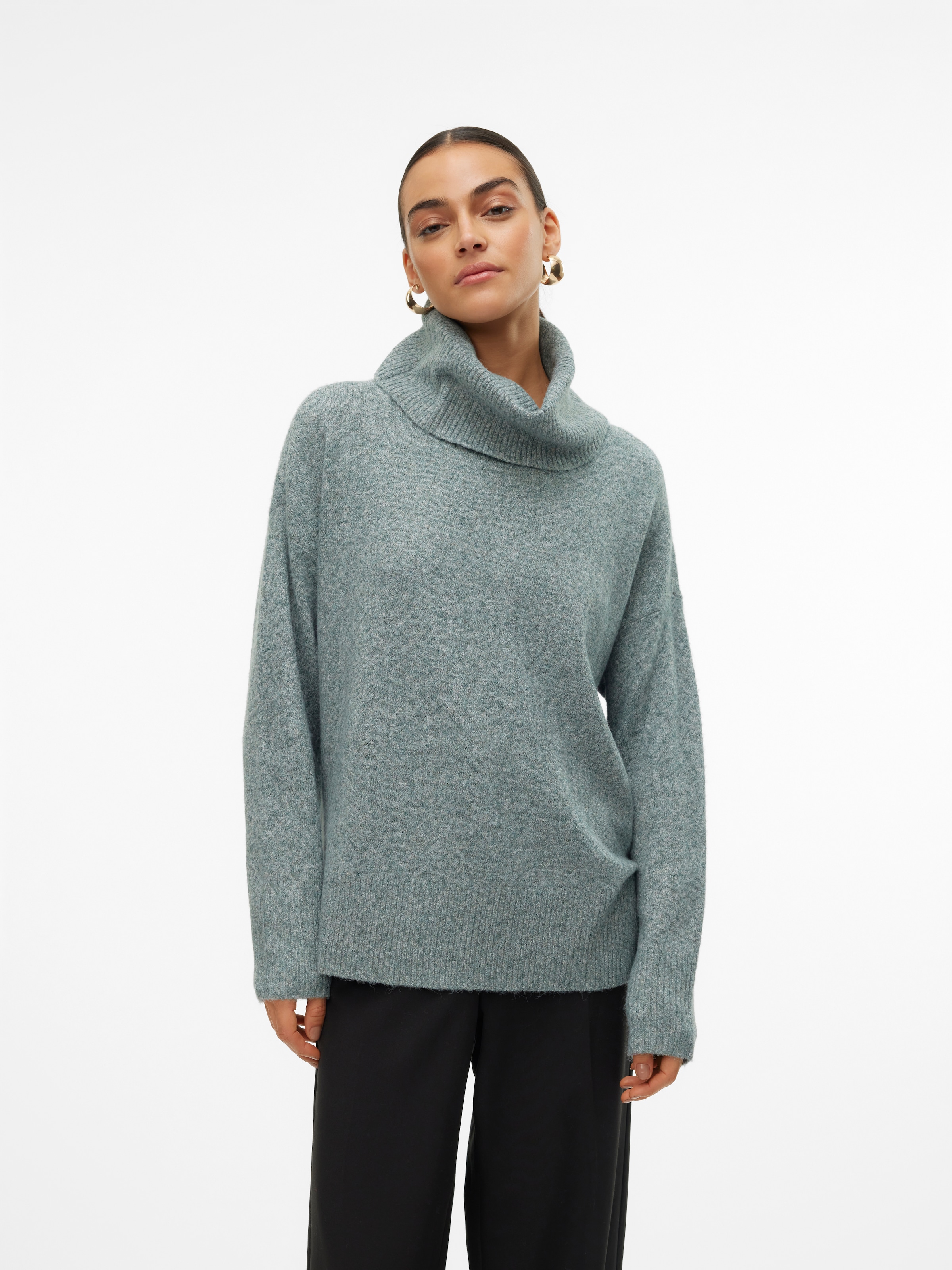 Rollkragenpullover »VMDOFFY LS COWLNECK BLOUSE GA NOOS«