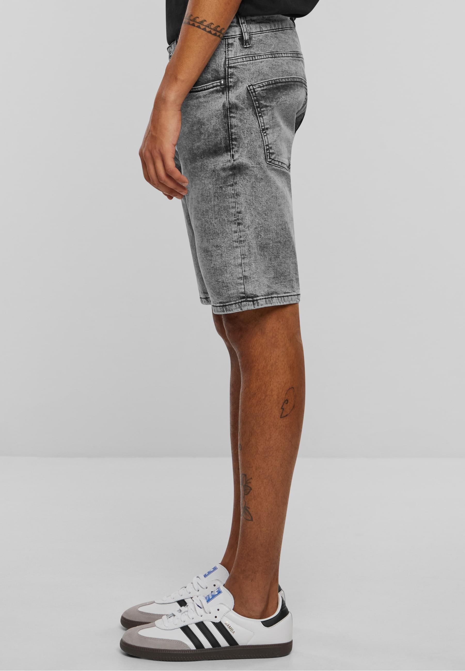 2Y Studios Stoffhose »2Y Studios Herren 2Y Basic Slim Fit Denim Shorts«, (1 tlg.)