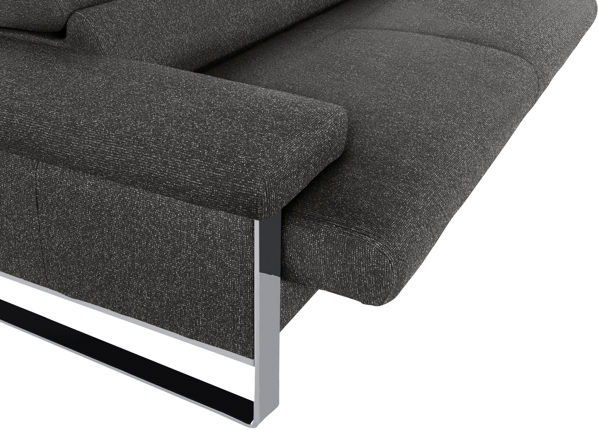 W.SCHILLIG 2-Sitzer »finn«, German Design Award 2016, Fußgestell Chrom glänzend, Breite 210 cm