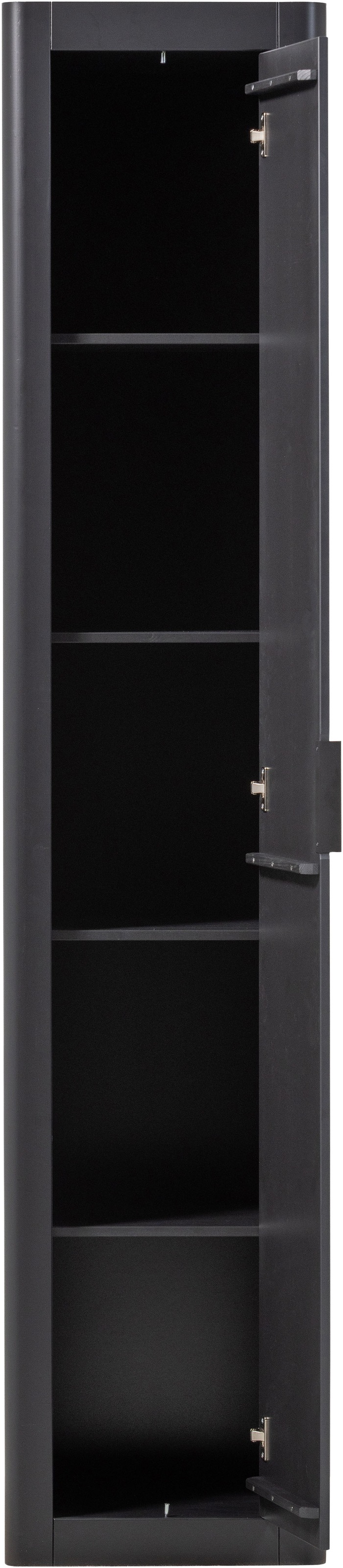 WOOOD Mehrzweckschrank »Gunnar FSC® Mix Kiefernholz mit sichtbare Maserung 45x39x217 cm« Tragkraft 30 kg pro Boden, Schutzlackiert, Wandbefestigung empfohlen