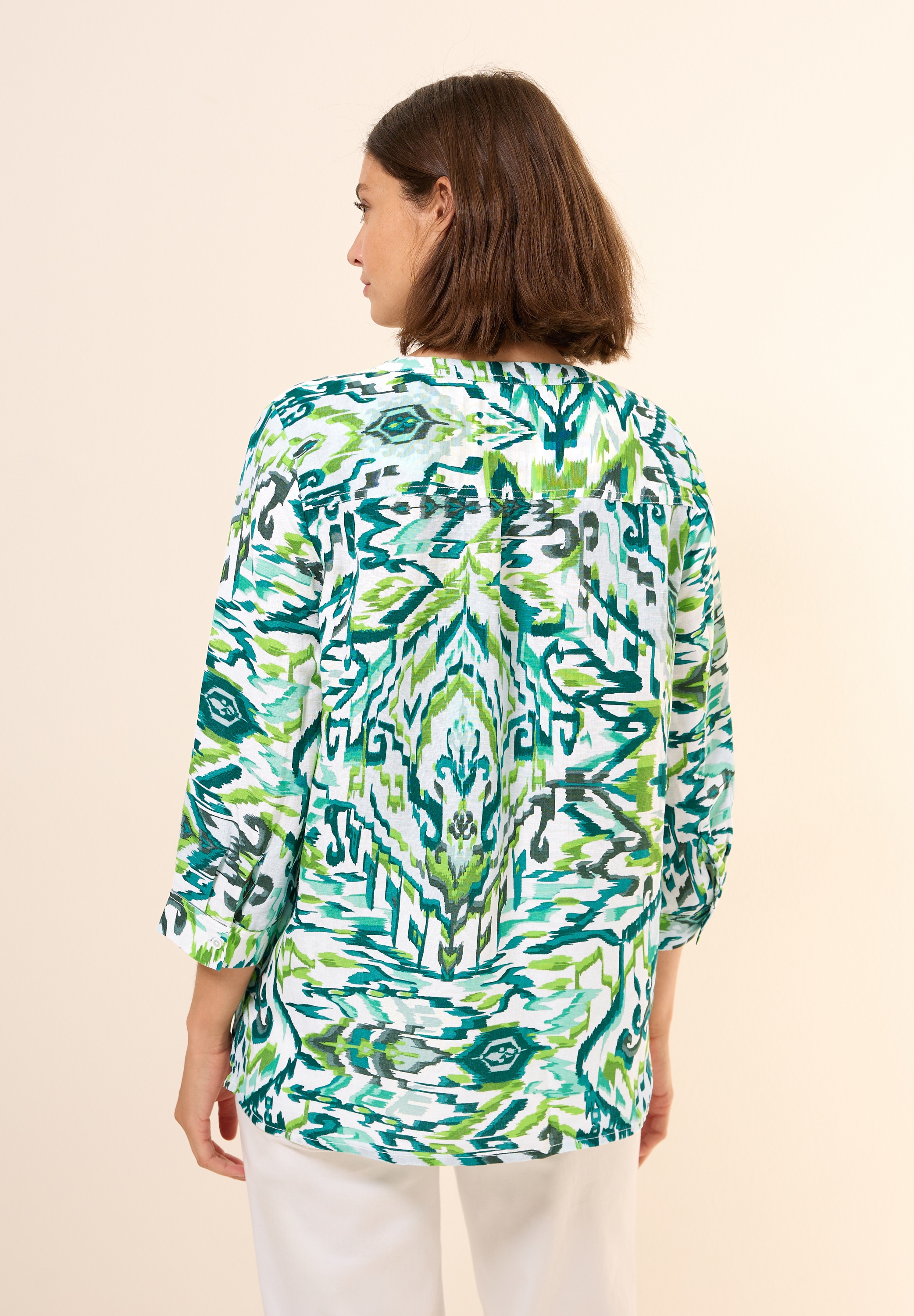 Cecil Druckbluse, mit grafischem Muster
