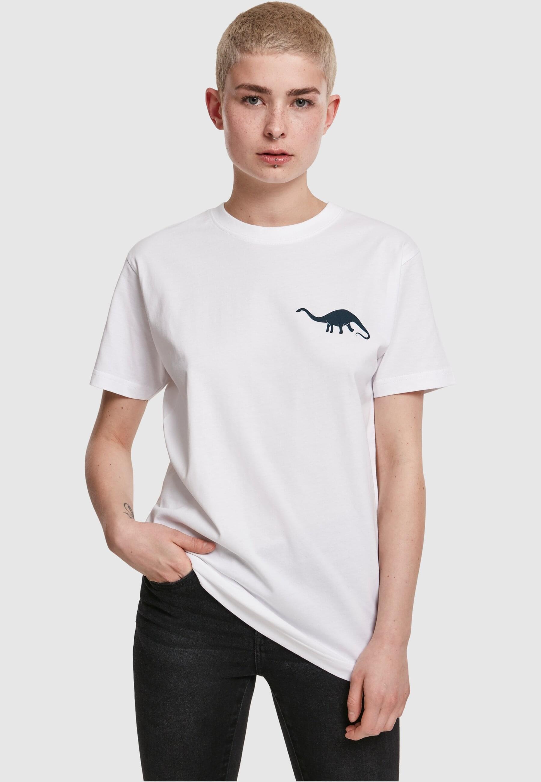 MisterTee Kurzarmshirt »MisterTee Damen Ladies Jurassic Tee«, (1 tlg.)