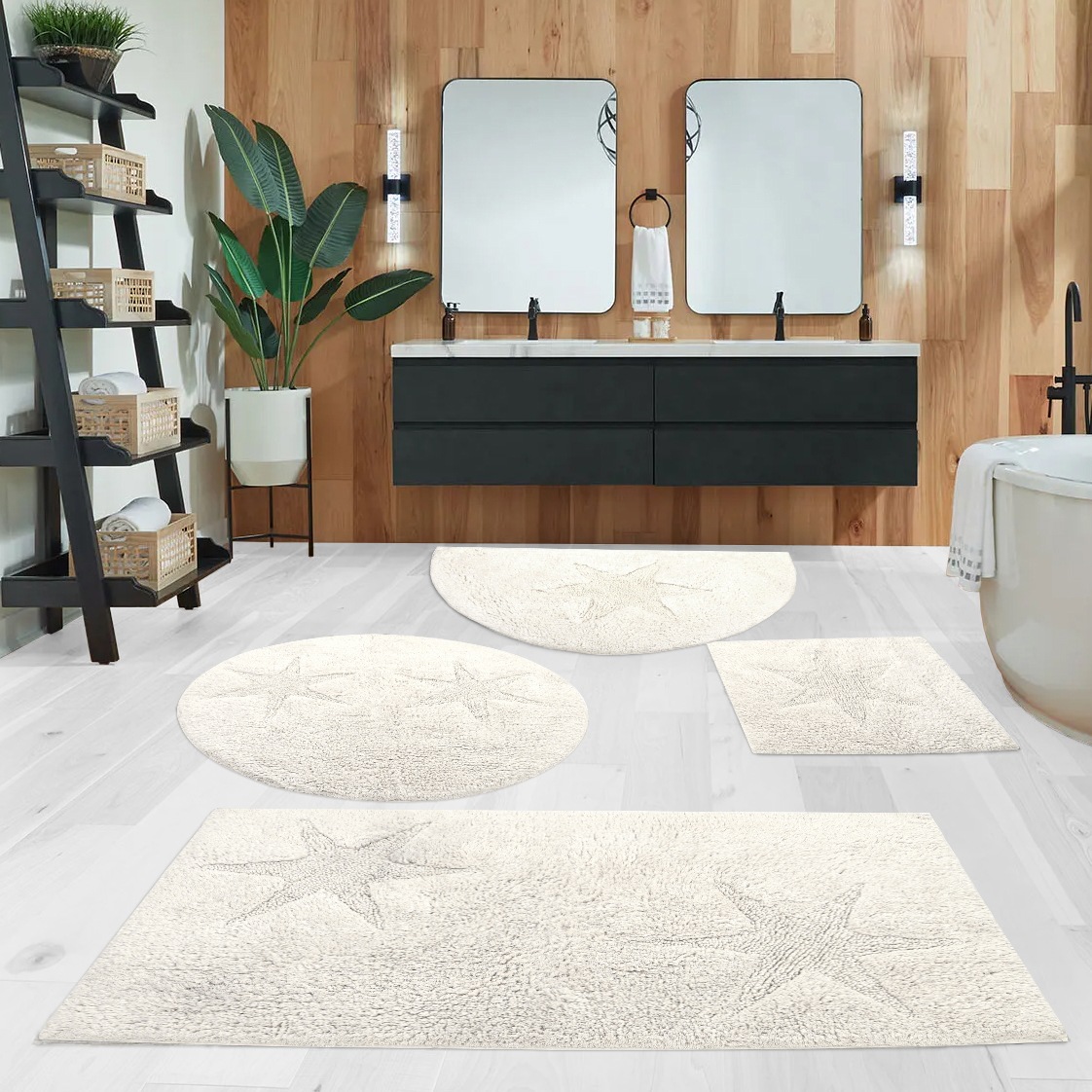 andas Badematte "Marie" Höhe 13 mm rutschhemmend beschichtet fußbodenheizun günstig online kaufen