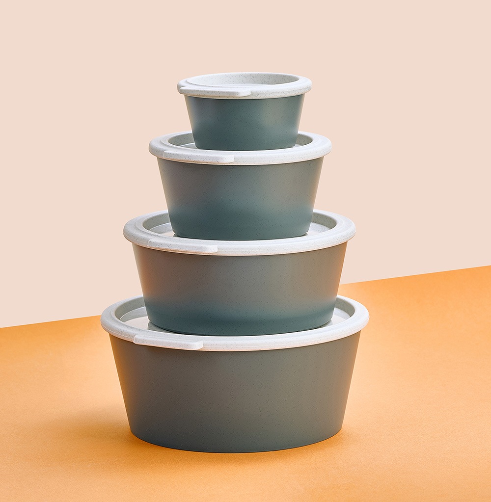 KOZIOL Aufbewahrungsschüssel »MOVE BOX 2,2 Schale 2,2l mit Deckel« 1 tlg.