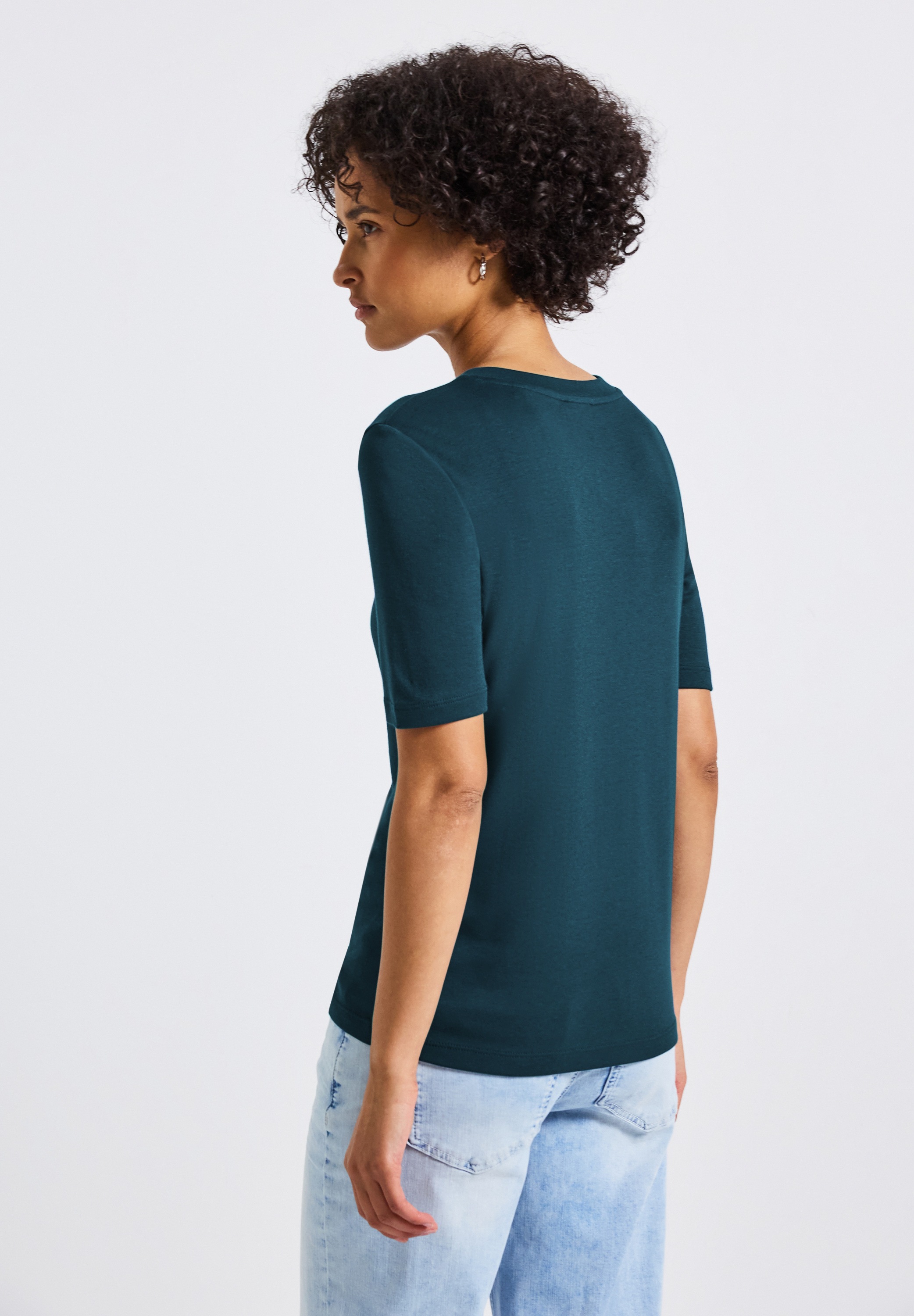 STREET ONE T-Shirt, im soften Baumwoll-Mix