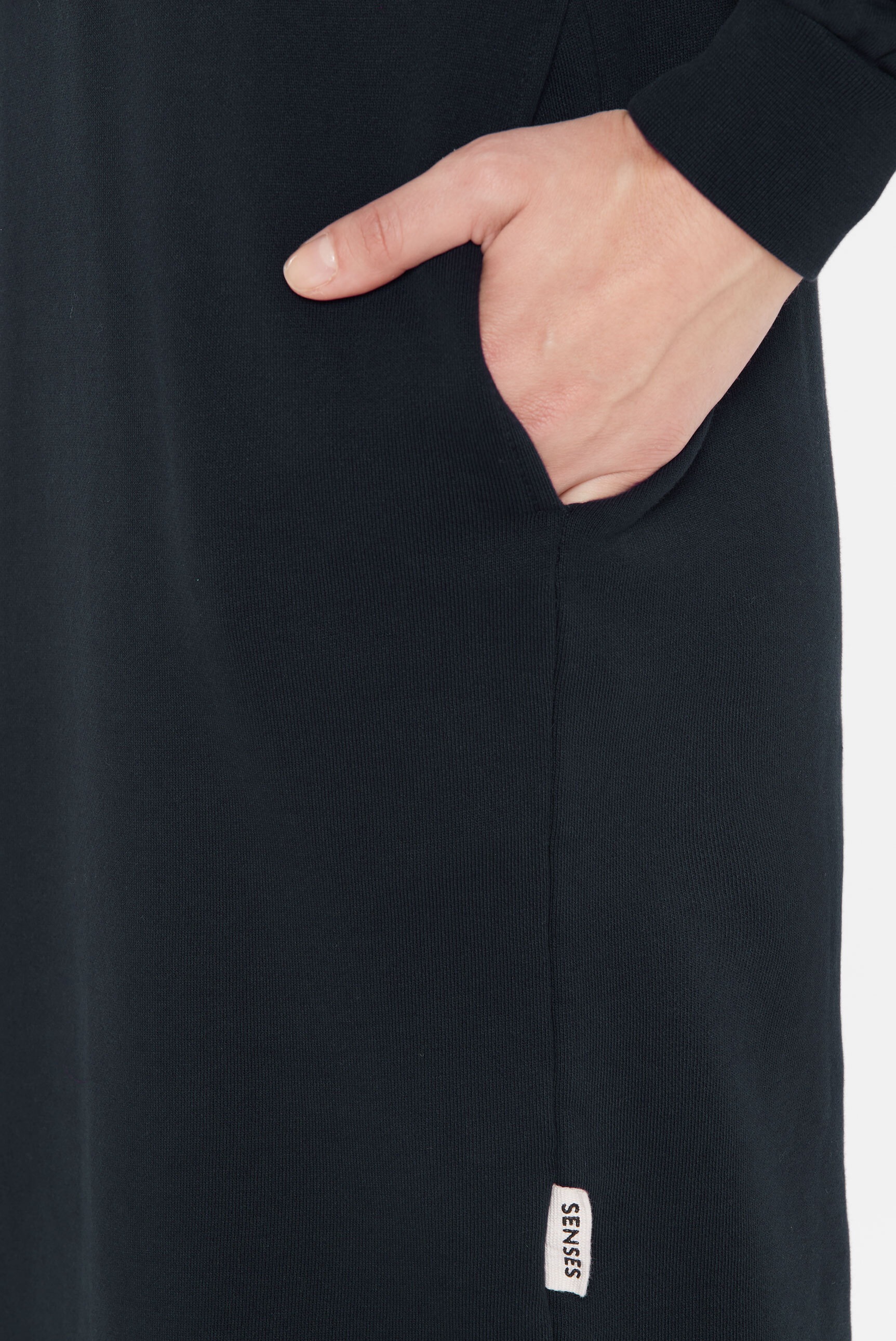 SENSES.THE LABEL Sweatkleid, aus Baumwolle