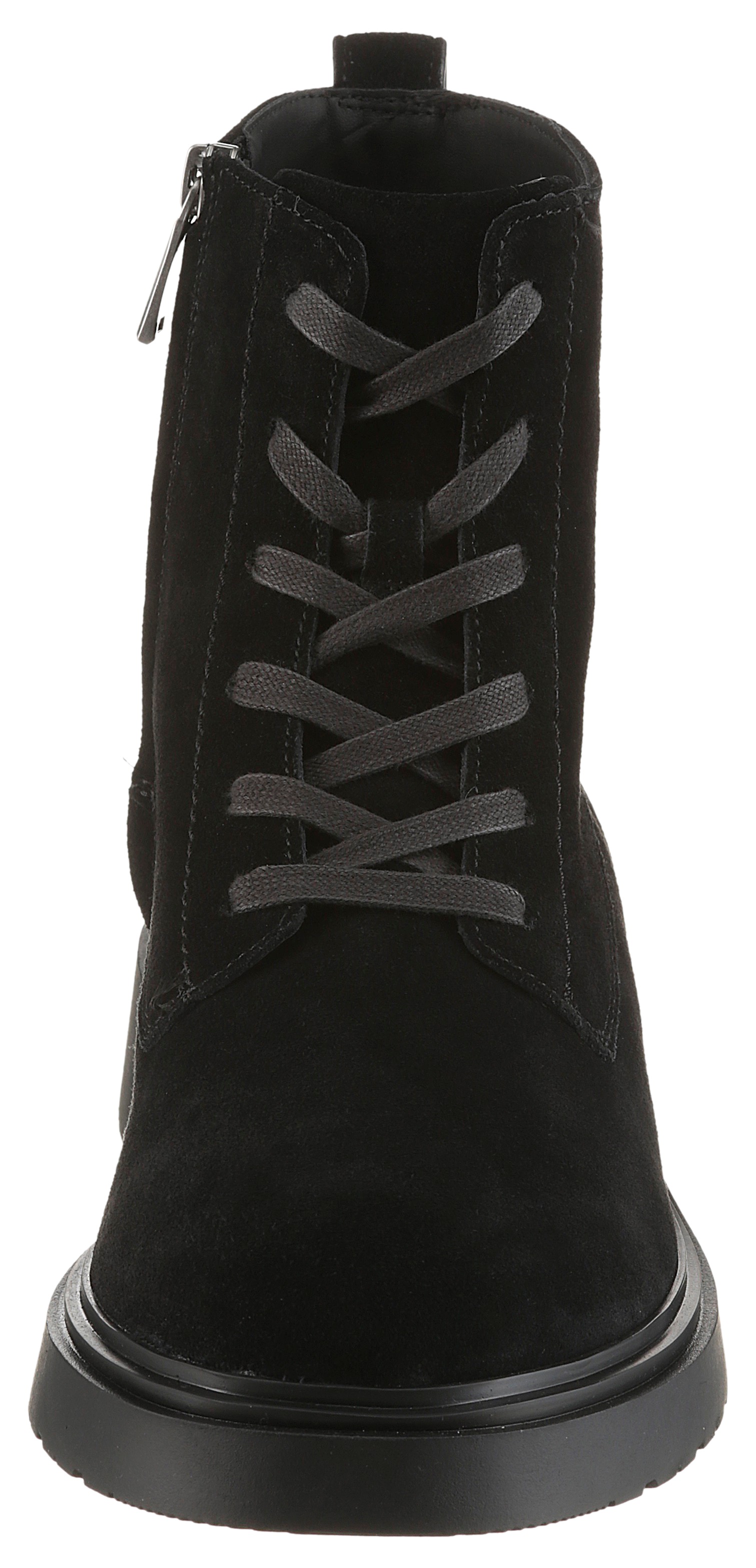Calvin Klein Jeans Schnürboots »COMBAT ESS LACE UP ZIP BOOT SU«, Schnürstiefelette, Boots mit Anziehlasche