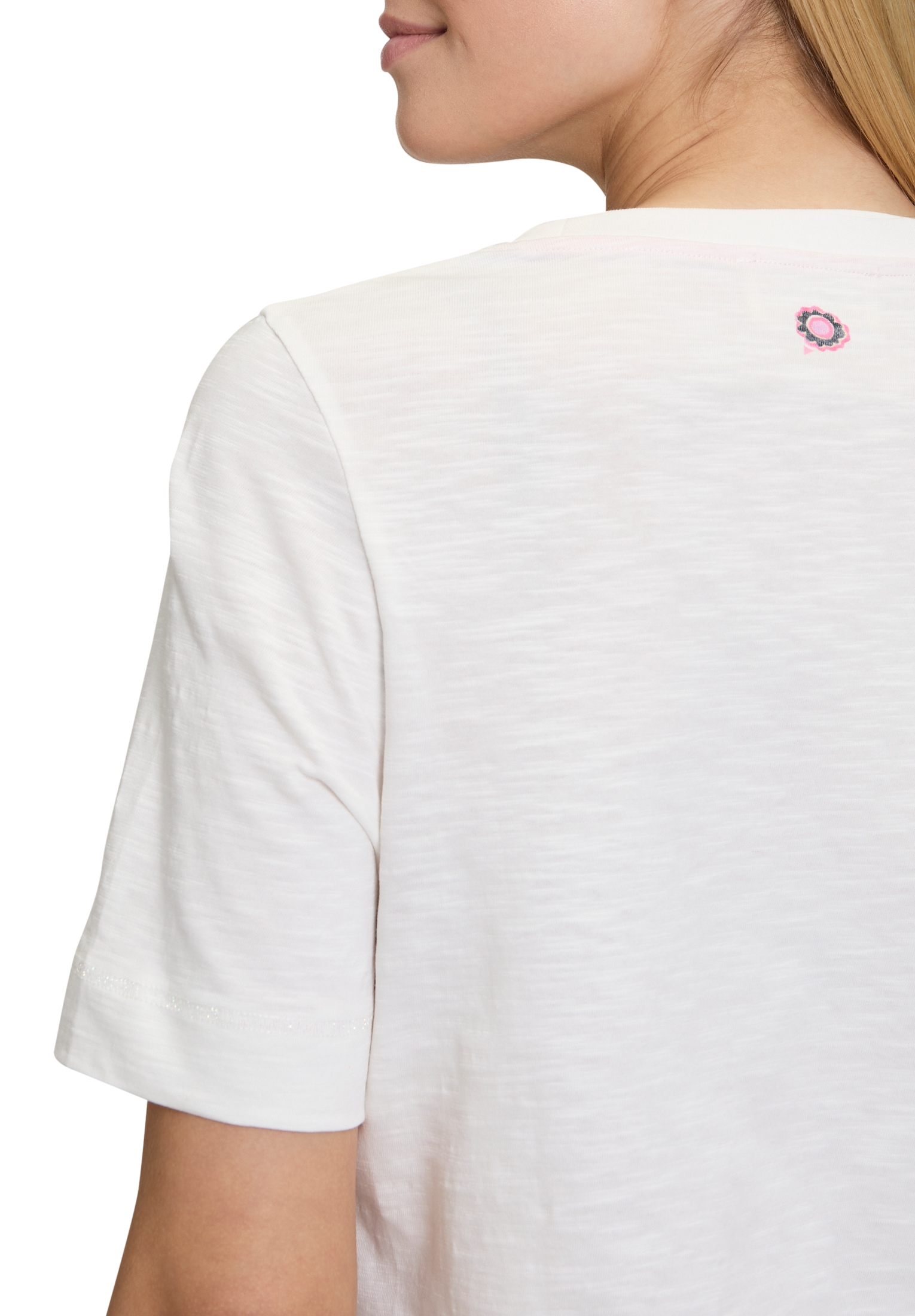 Cartoon Kurzarmshirt »Cartoon Damen Printshirt mit Rundhalsausschnitt«, (1 tlg.), Pailletten