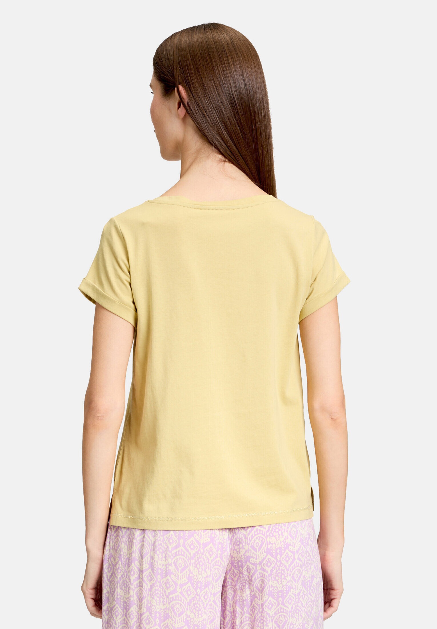 Cartoon Kurzarmshirt »Damen mit Rundhalsausschnitt« 1 Stk. Placement