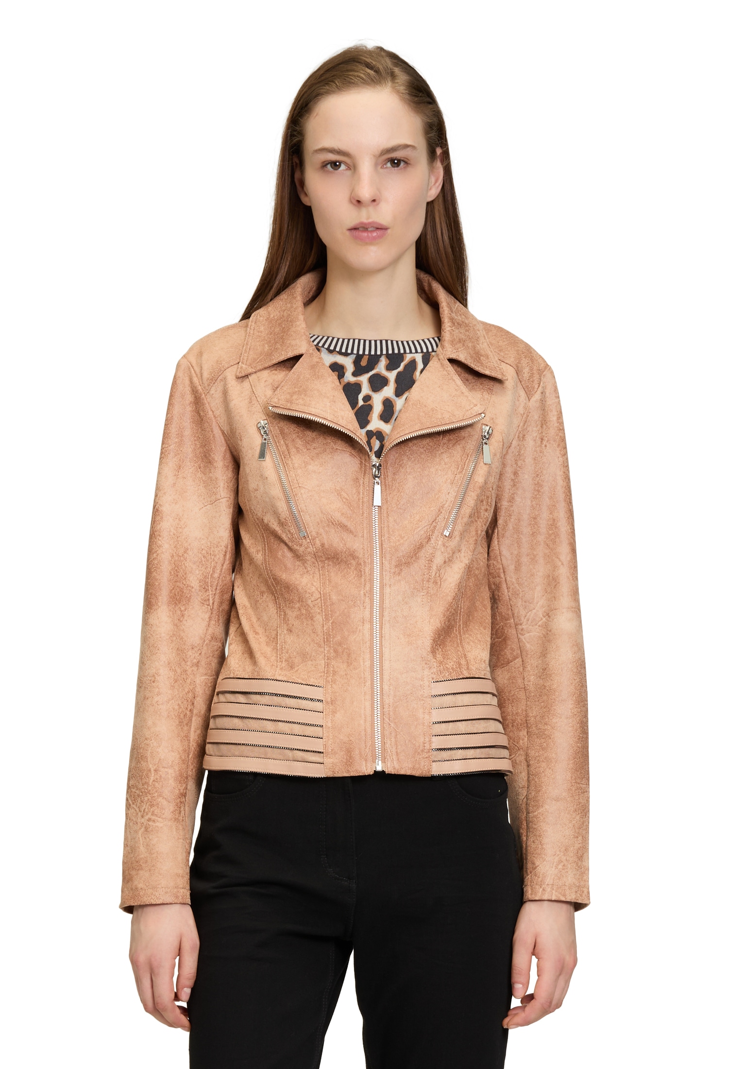 Betty Barclay Jackenblazer "Betty Barclay Damen Bikerjacke mit Reißverschlu günstig online kaufen