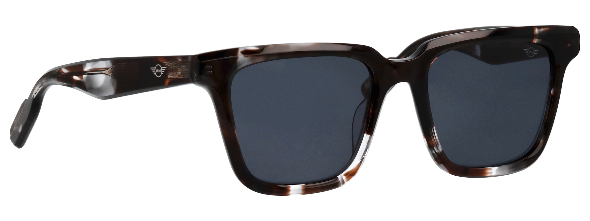 MINI EYEWEAR Sonnenbrille »746029«, Form Karree/Eckig, MINI Wing Logo auf Bügel und Glas, adc uv 400