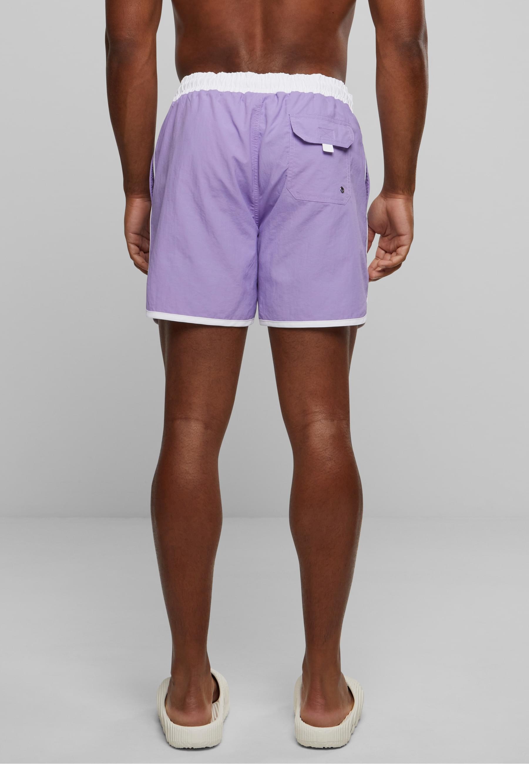 URBAN CLASSICS Badeshorts »Urban Classics Herren Retro Swimshorts«