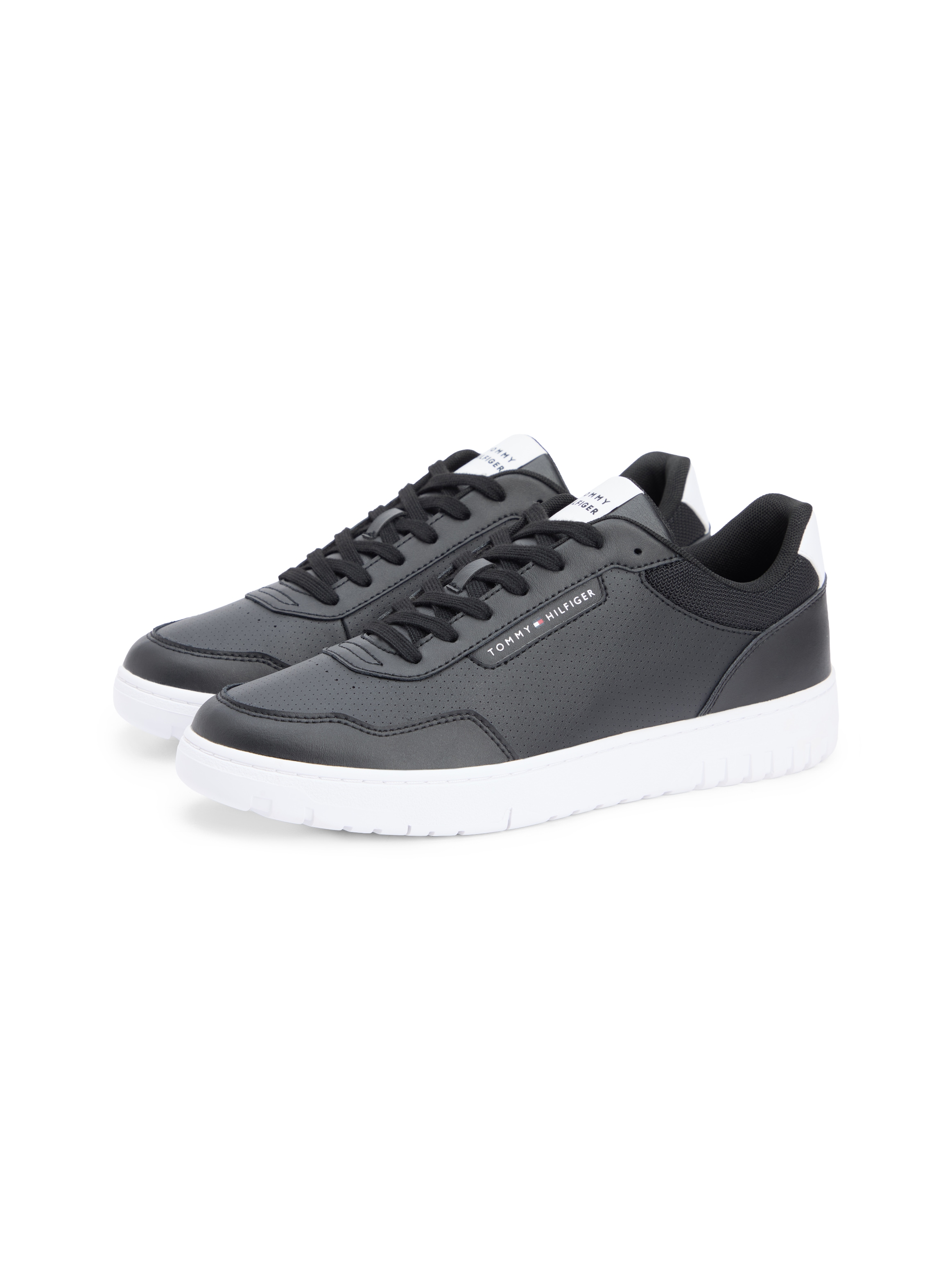 Tommy Hilfiger Sneaker "BASKET CORE LITE LTH" Freizeitschuh, Halbschuh, Sch günstig online kaufen