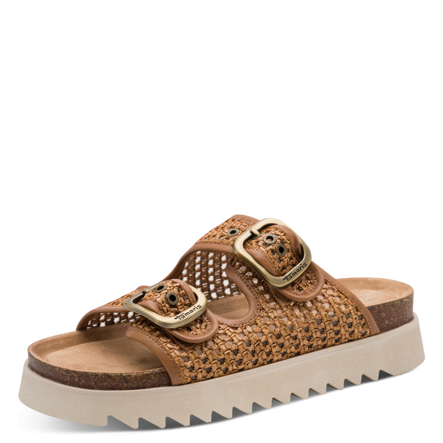 Tamaris Pantolette Sommerschuh, Schlupfschuh in veganer Verarbeitung